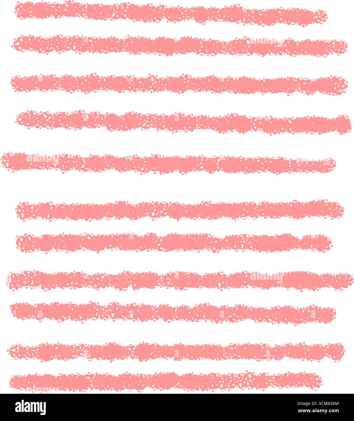 Pink Crayon Sketch Quote Frame Stock Vector