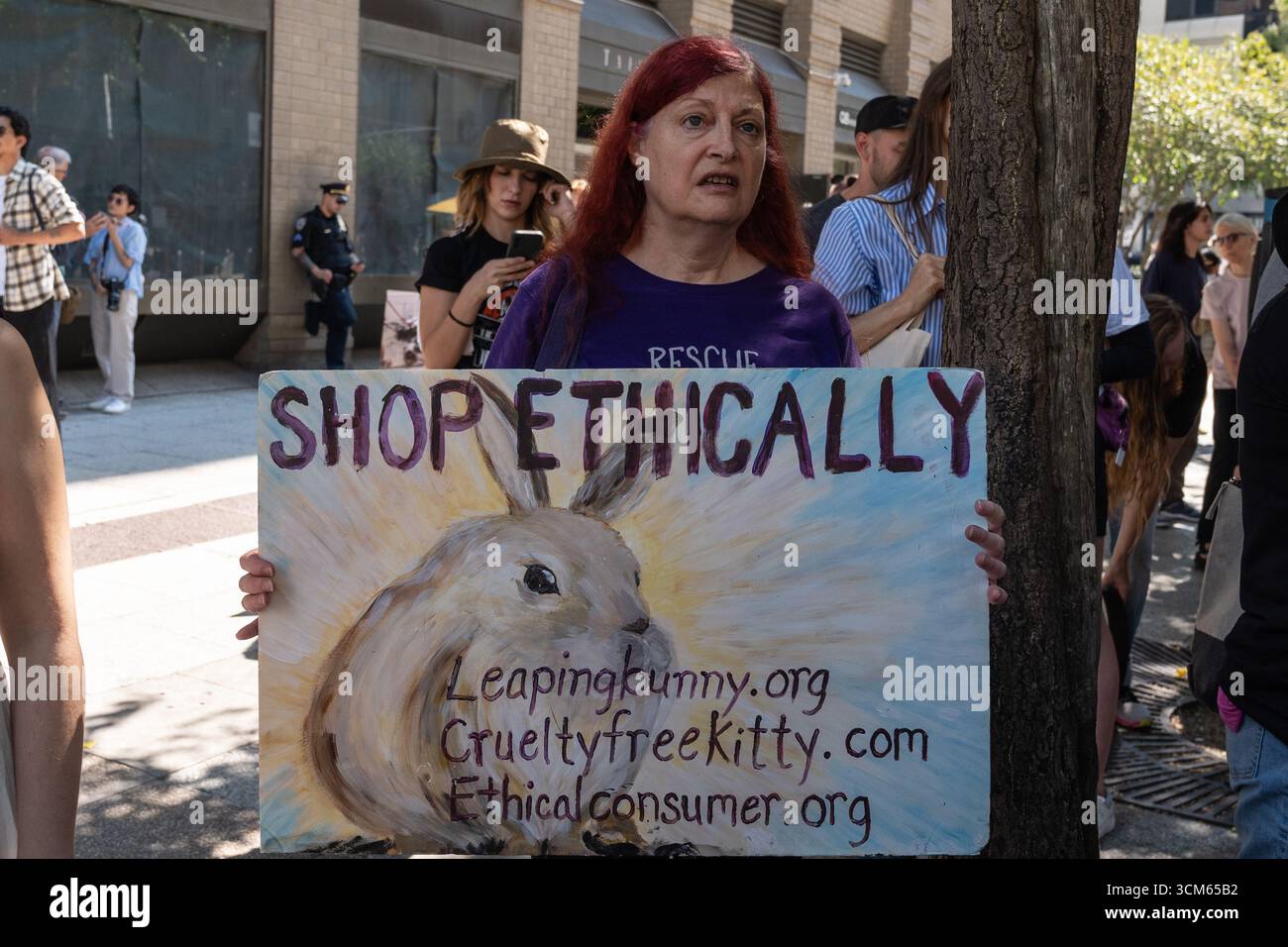 Hundreds of activists gathered for animal rights rally outside of ...