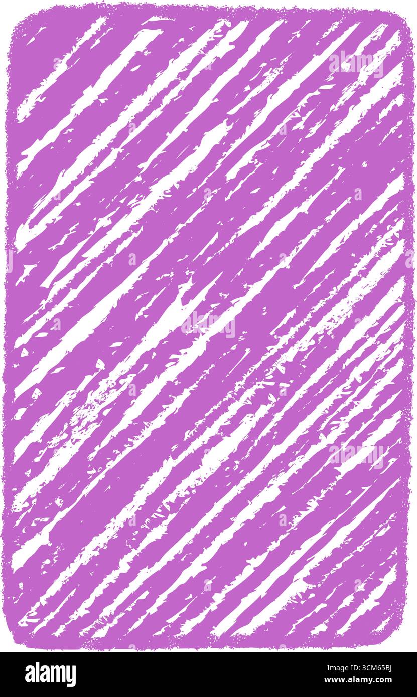 Diagonal Chalk Sketch Fluid Rectangle Box Stock Vector