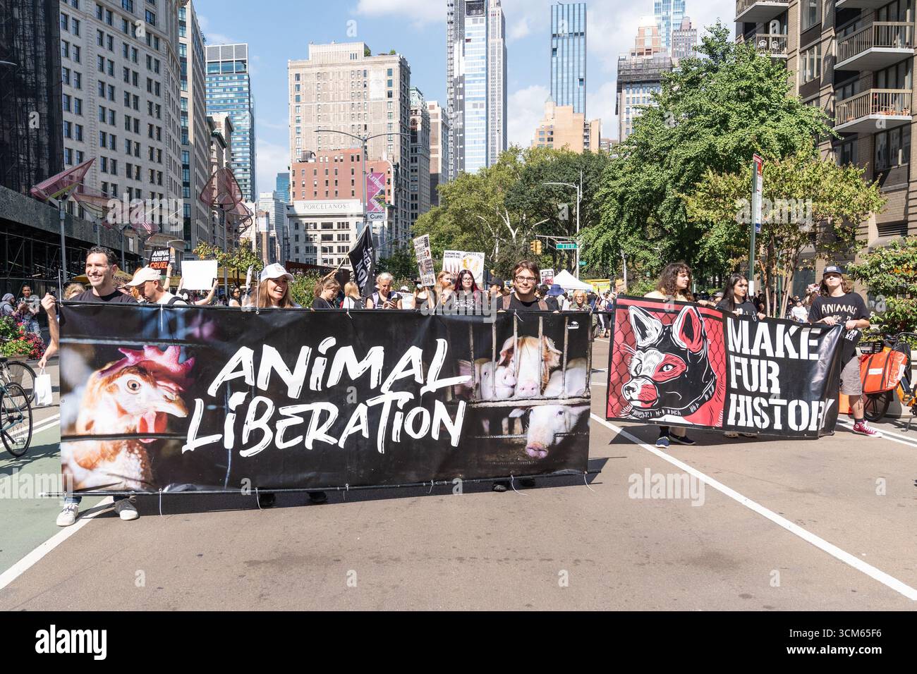 Hundreds of activists gathered for animal rights rally outside of ...