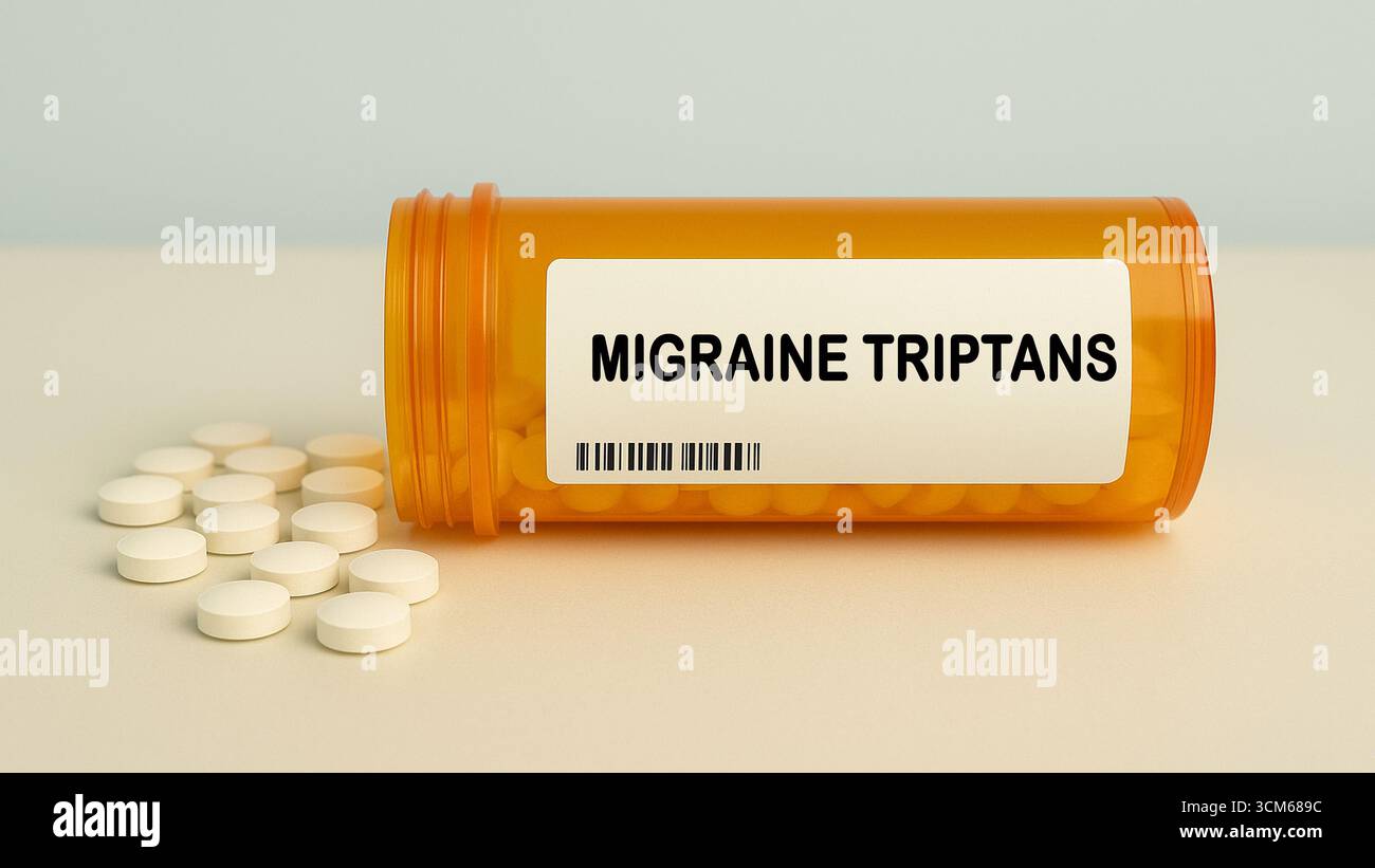 Triptans Label Receptor agonists hi-res stock photography and images - Alamy