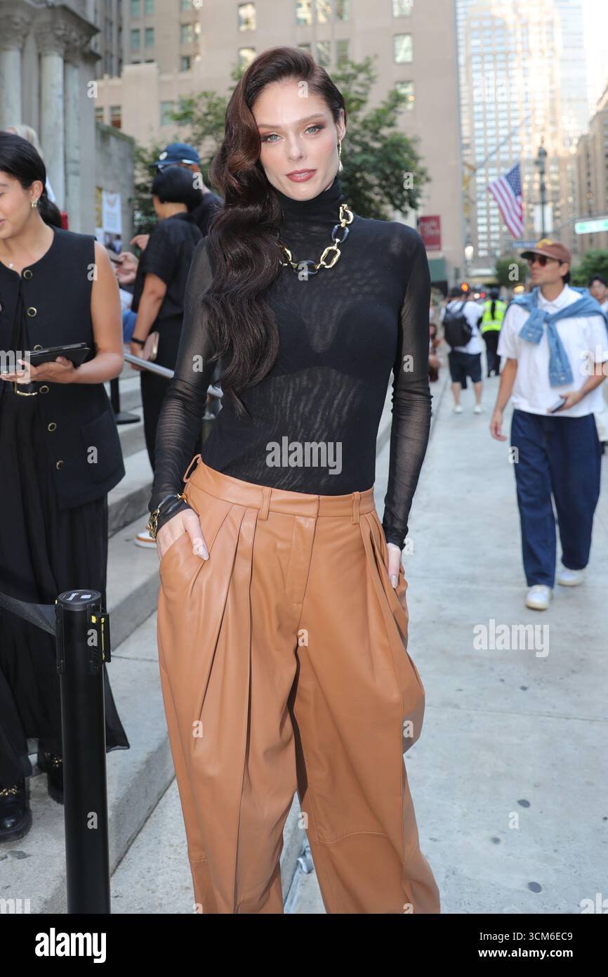 NEW YORK, NY – SEPTEMBER 13, 2025: Coco Rocha, Designers, models, and ...