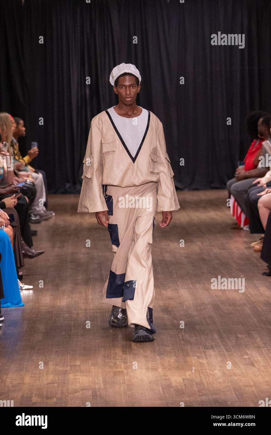 Pavillian Rous attends Vitruvius Collection SS26 NYFW at Metropolitan Pavillian in New ...