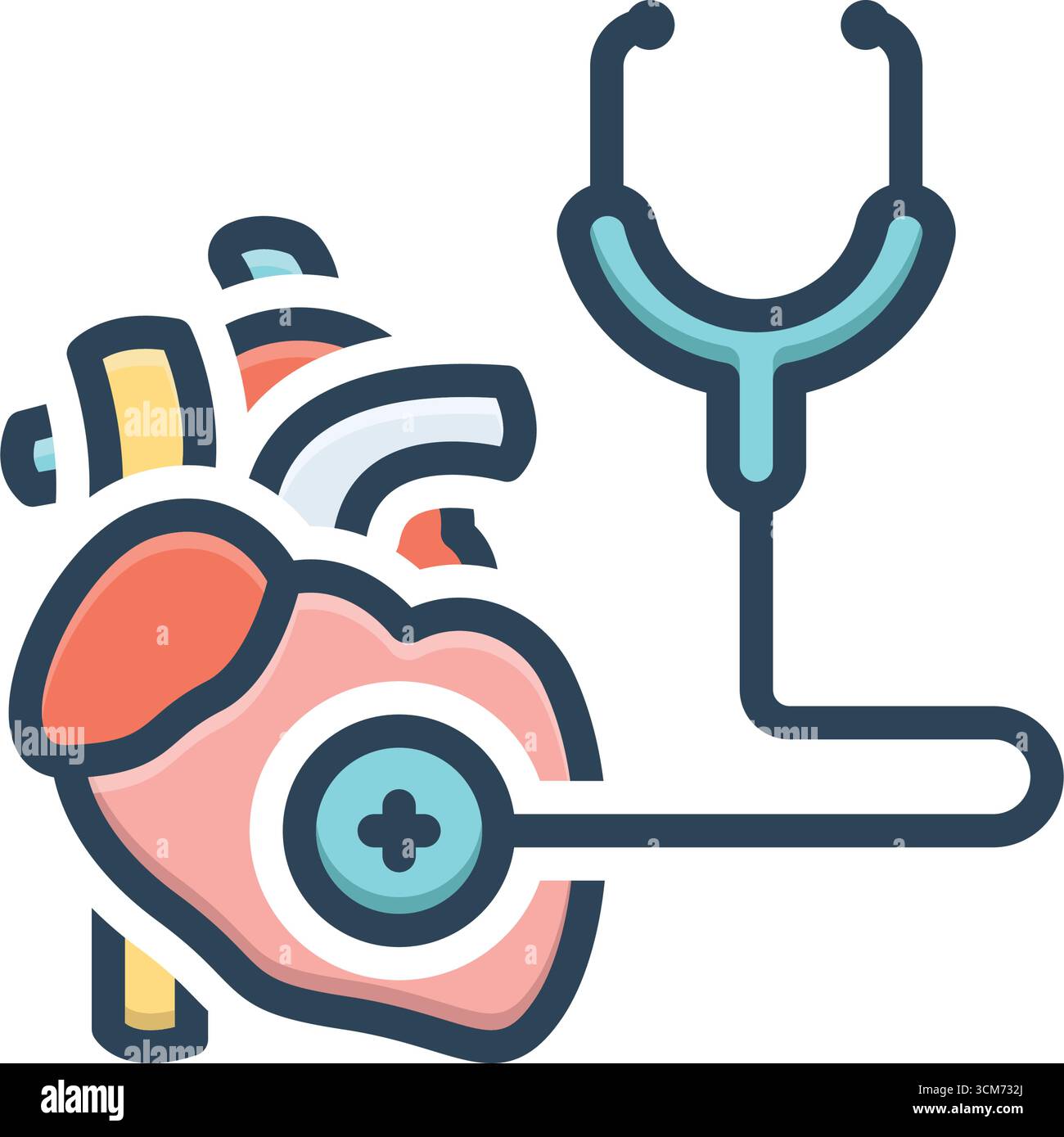 Icon for cardiology, heart Stock Vector Image & Art - Alamy