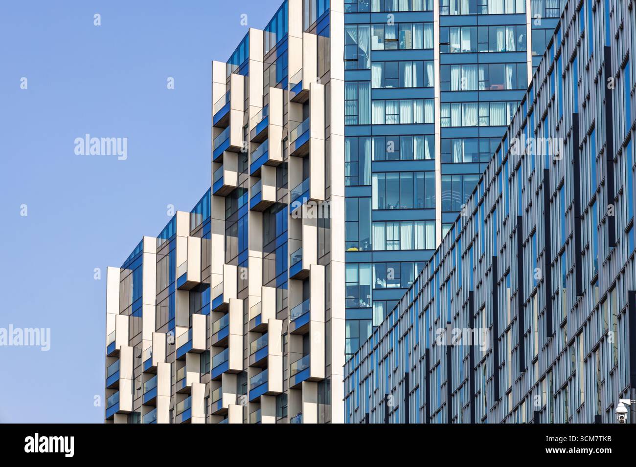 Picture of Facade Of Modern High Rise PPT template 24 | CrystalGraphics
