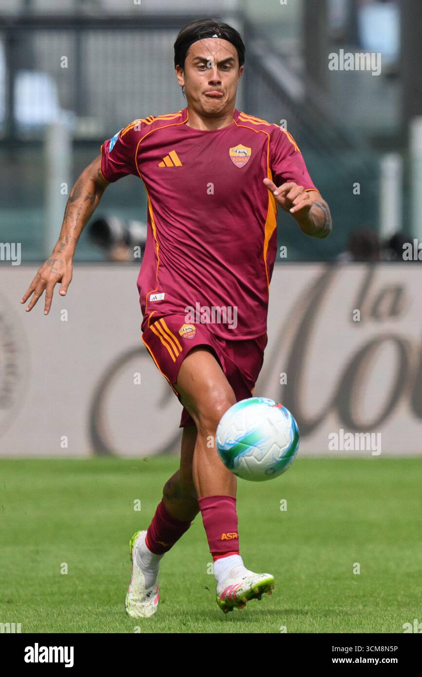 Olimpico Stadium, Rome, Italy - Paulo Dybala of AS Roma runs with the ...
