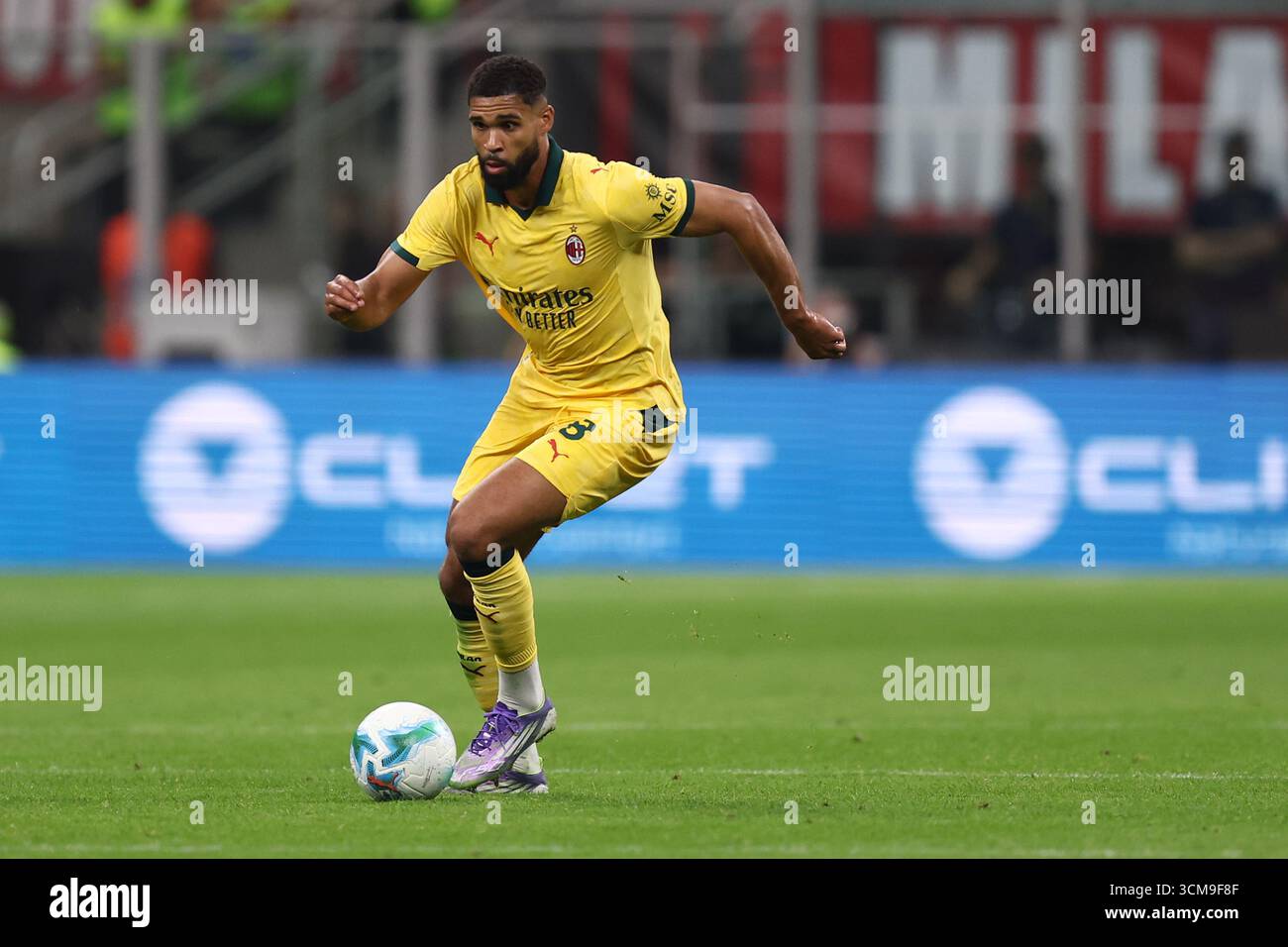 Ruben Loftus-Cheek of Ac Milan in action during the Serie A football ...