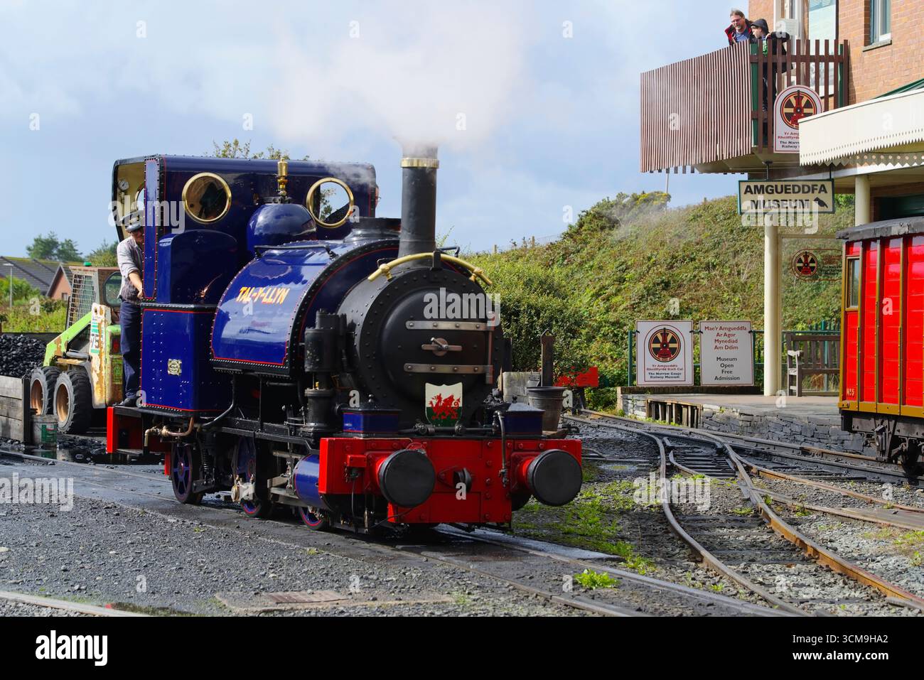No 1, Tal Y Llyn, Locomotive, Wharf Station, Tal Y Llyn Railway, Twyn ...