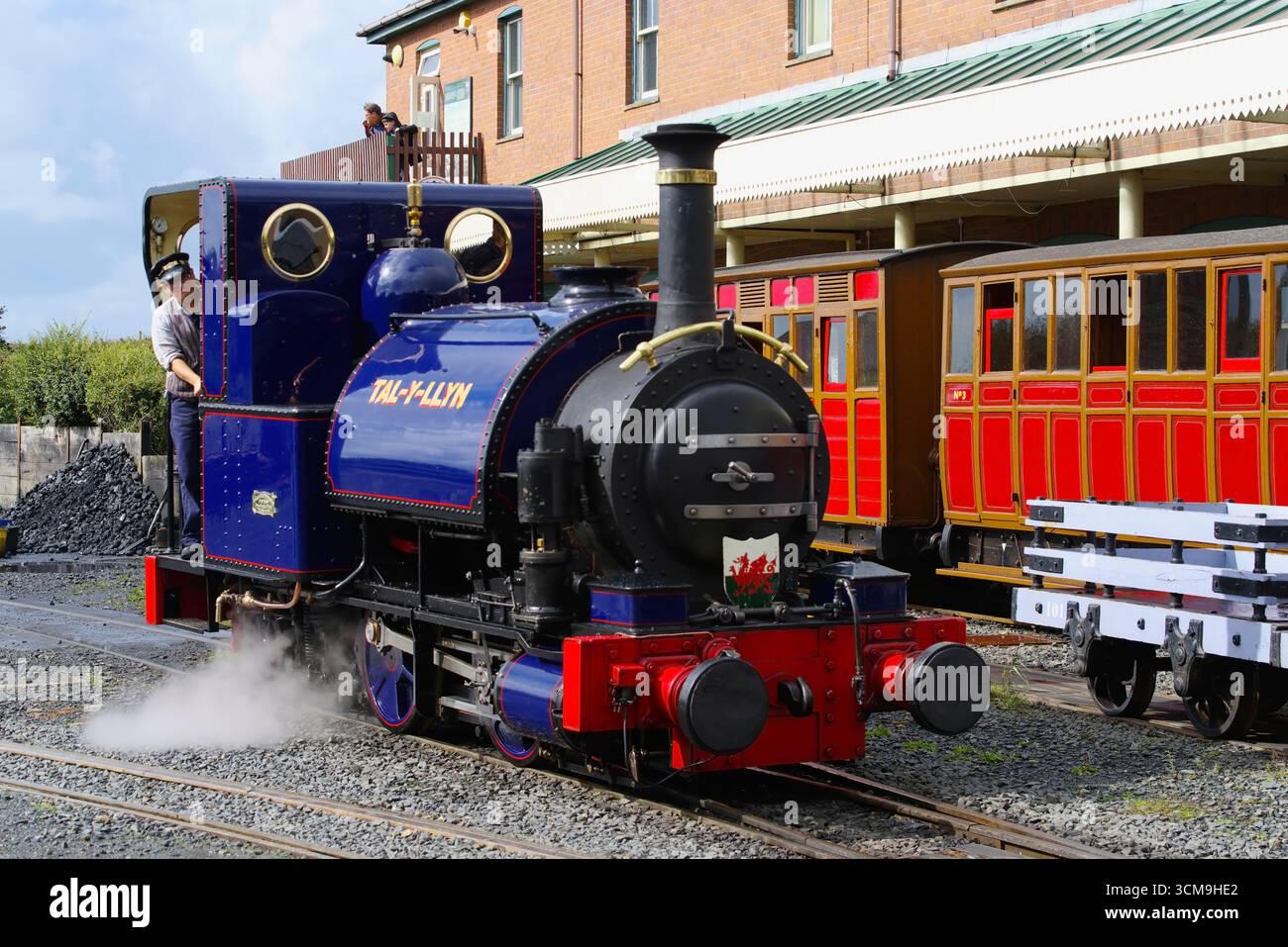 No 1, Tal Y Llyn, Locomotive, Wharf Station, Tal Y Llyn Railway, Twyn ...