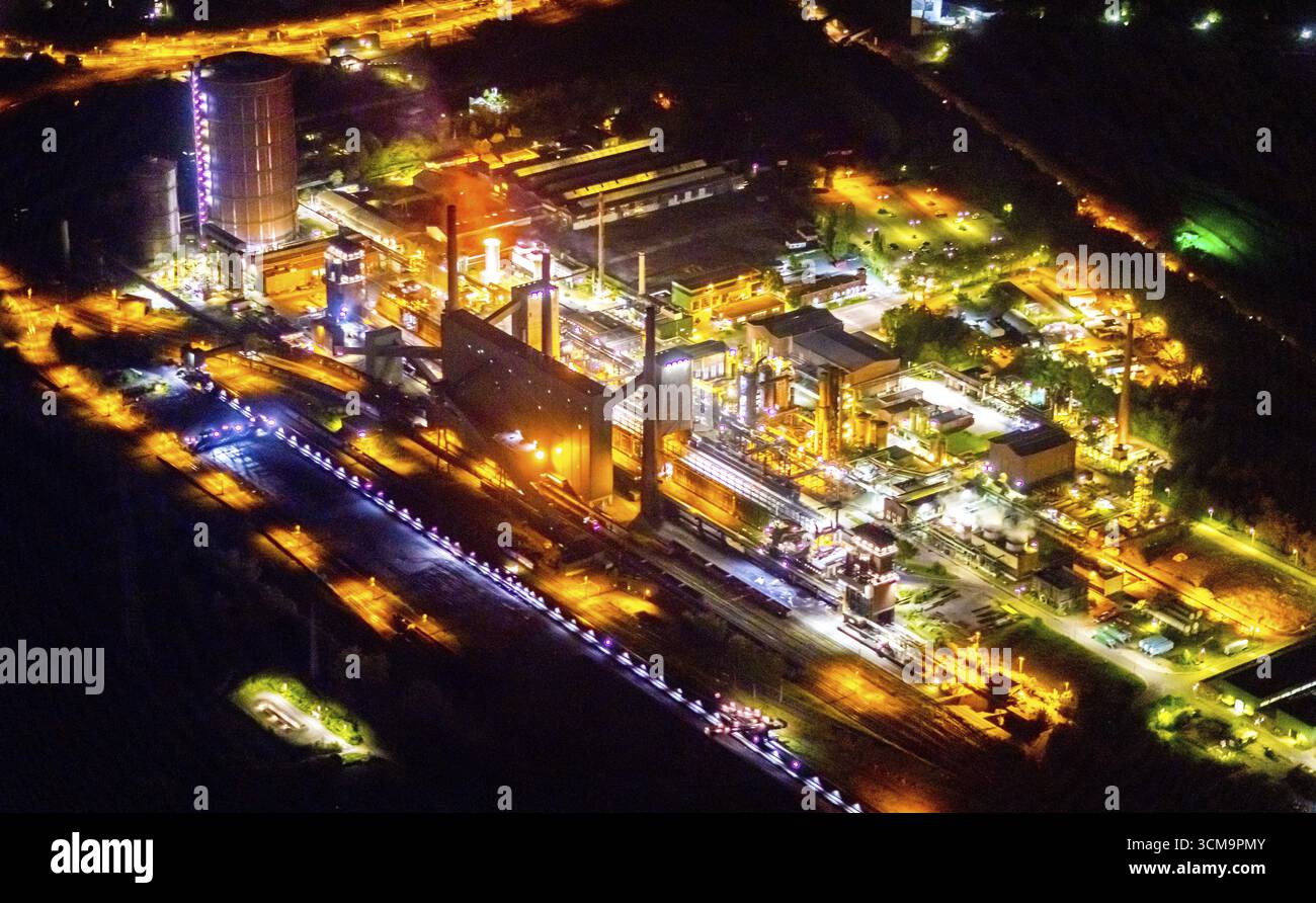 Aerial view, Prosper coking plant, Boy, Bottrop, Ruhr area, North Rhine ...