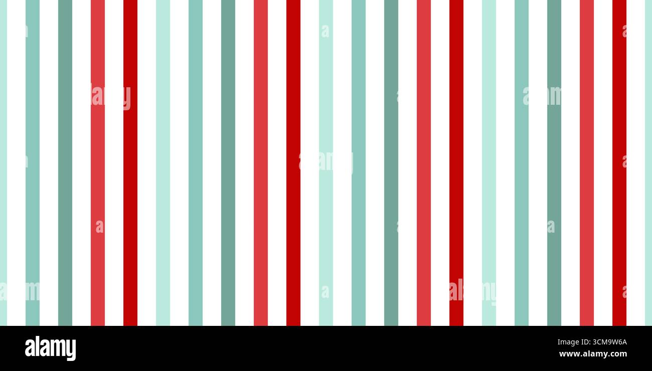 Seamless pattern with red and blue vertical stripes Stock Vector