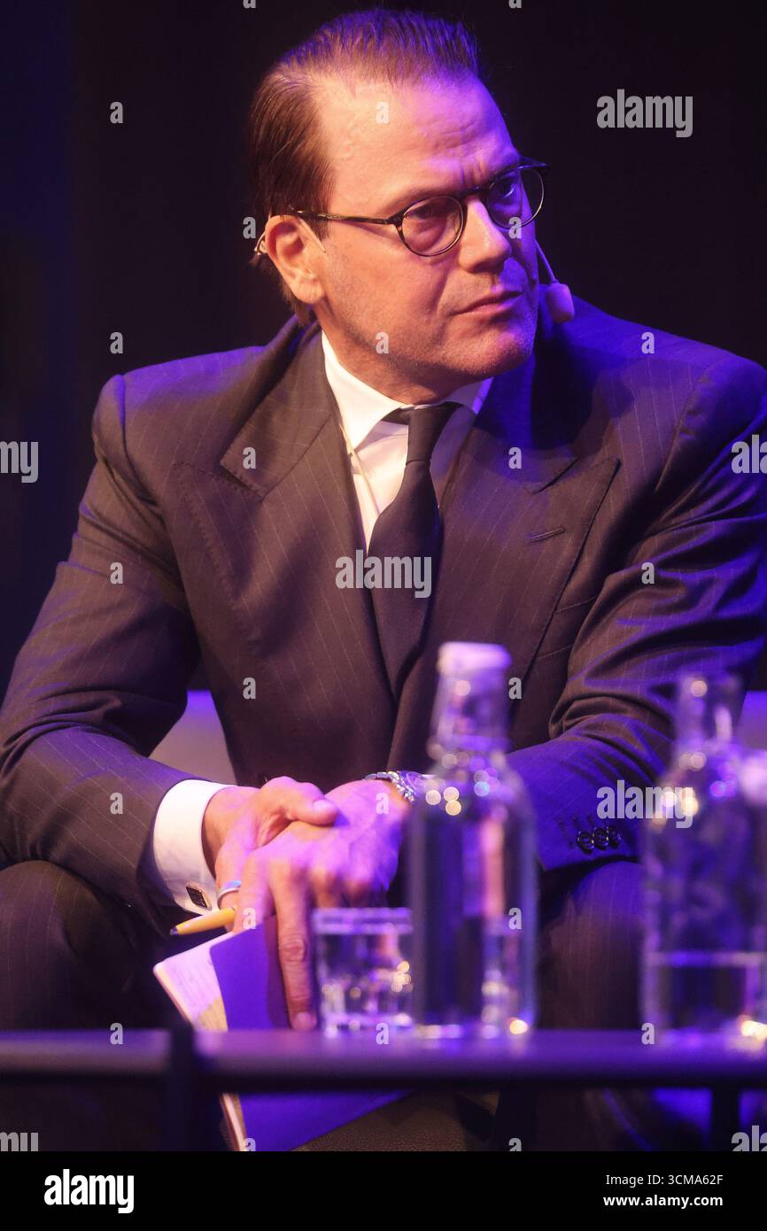Norrköping 20250915Prince Daniel participates in a conversation about ...