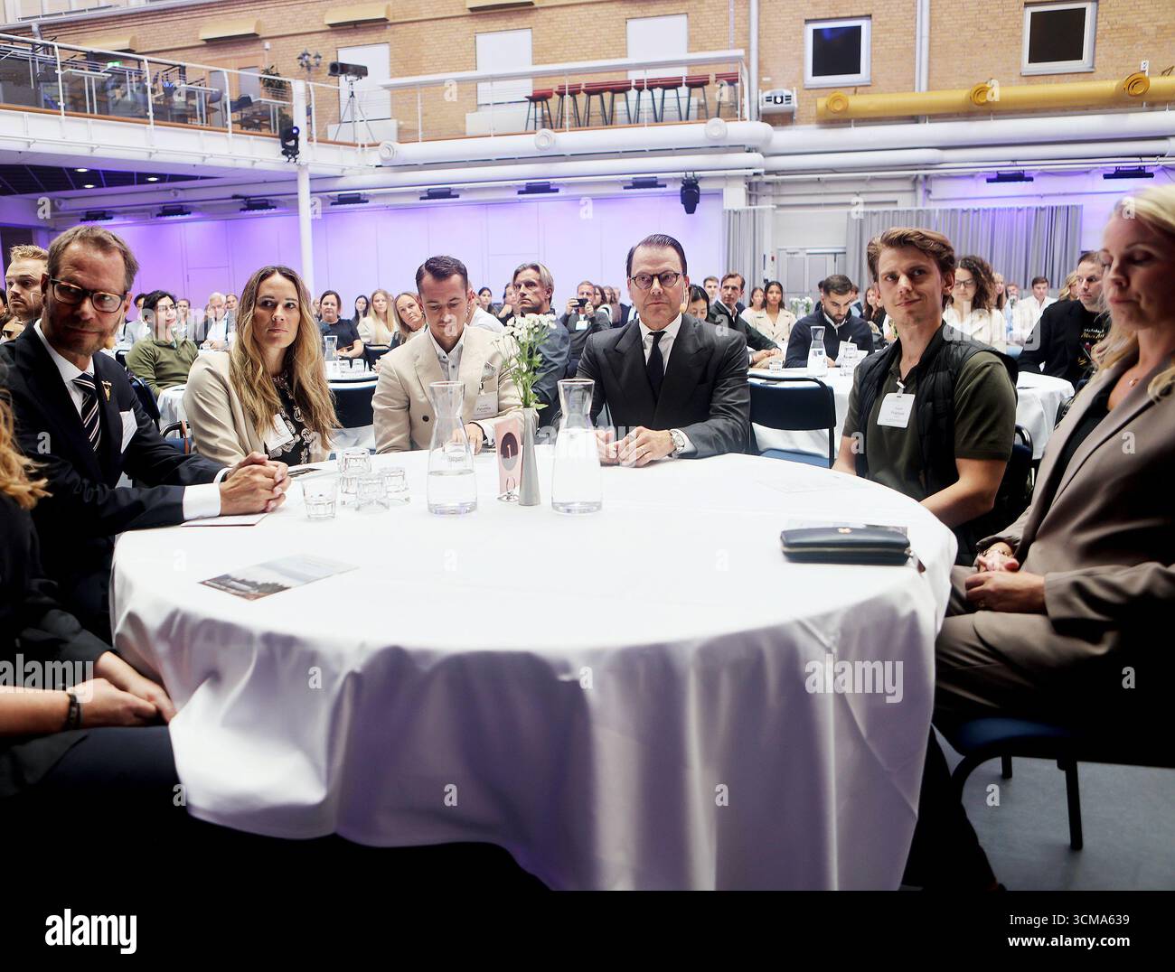 Norrköping 20250915Prince Daniel participates in a conversation about ...