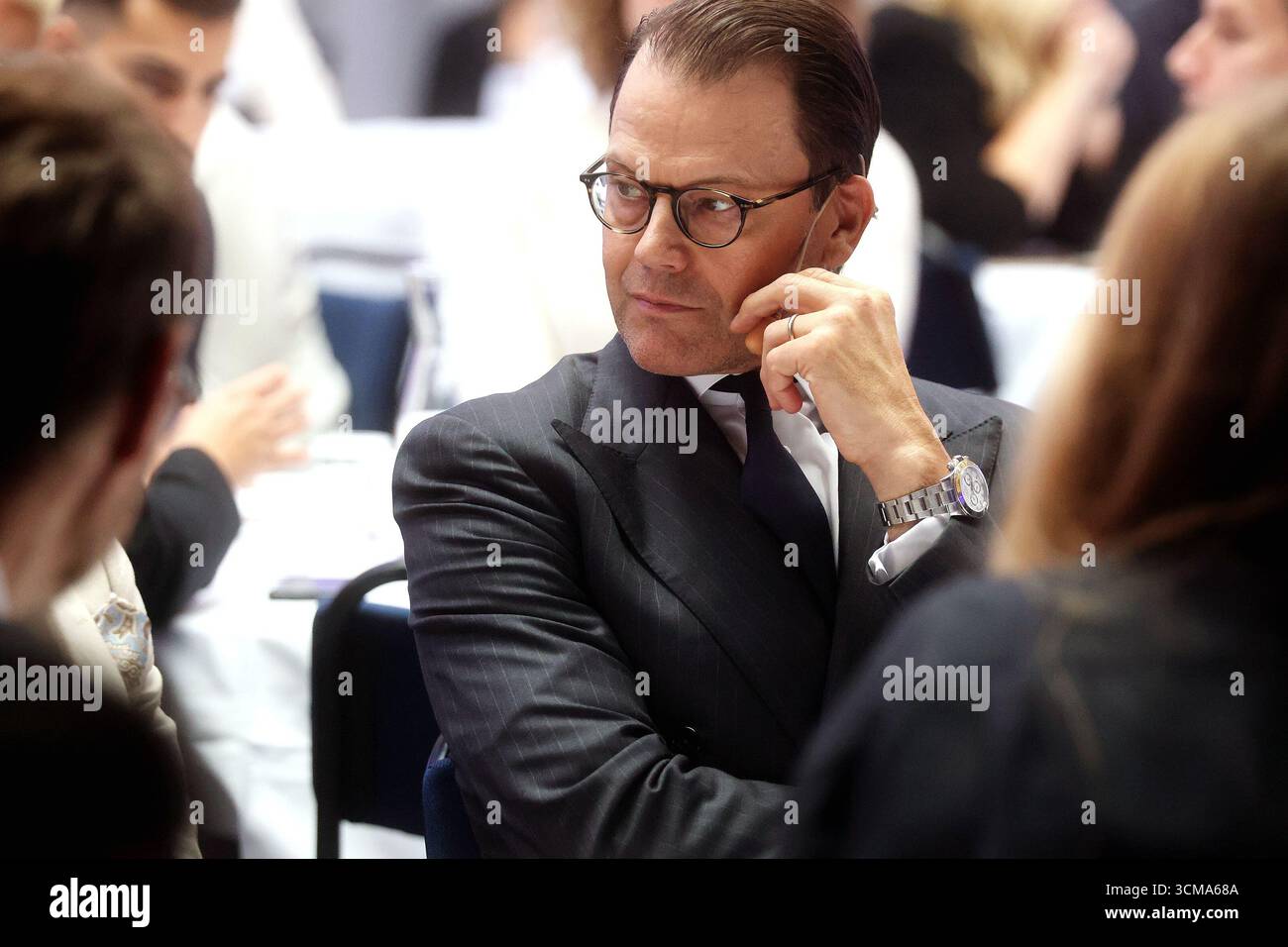 Norrköping 20250915Prince Daniel participates in a conversation about ...