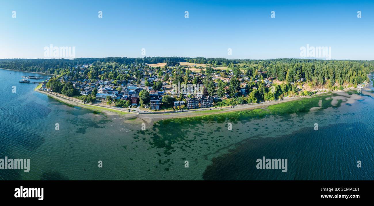 Langley washington aerial hi-res stock photography and images - Alamy