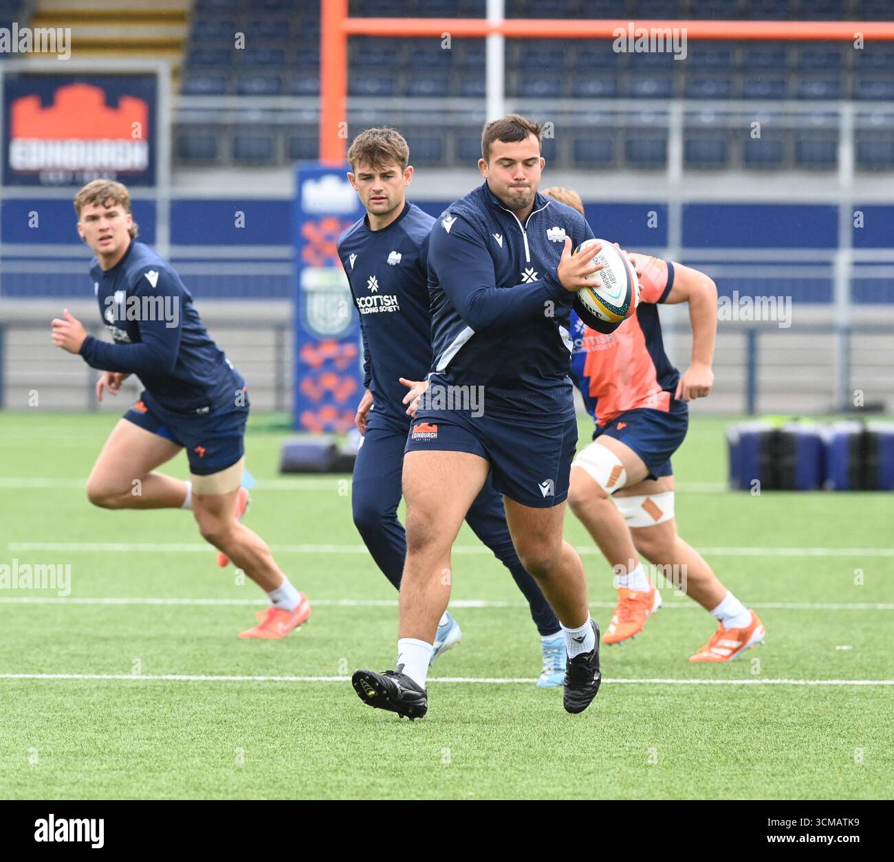Hive Stadium, Edinburgh, Scotland UK.15th Sept 25 Edinburgh Rugby media ...