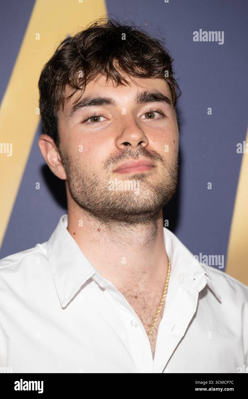 Tim Muscas Los Angeles, USA. 14th Sep, 2025. Actor Gabriele Muscas attends ...