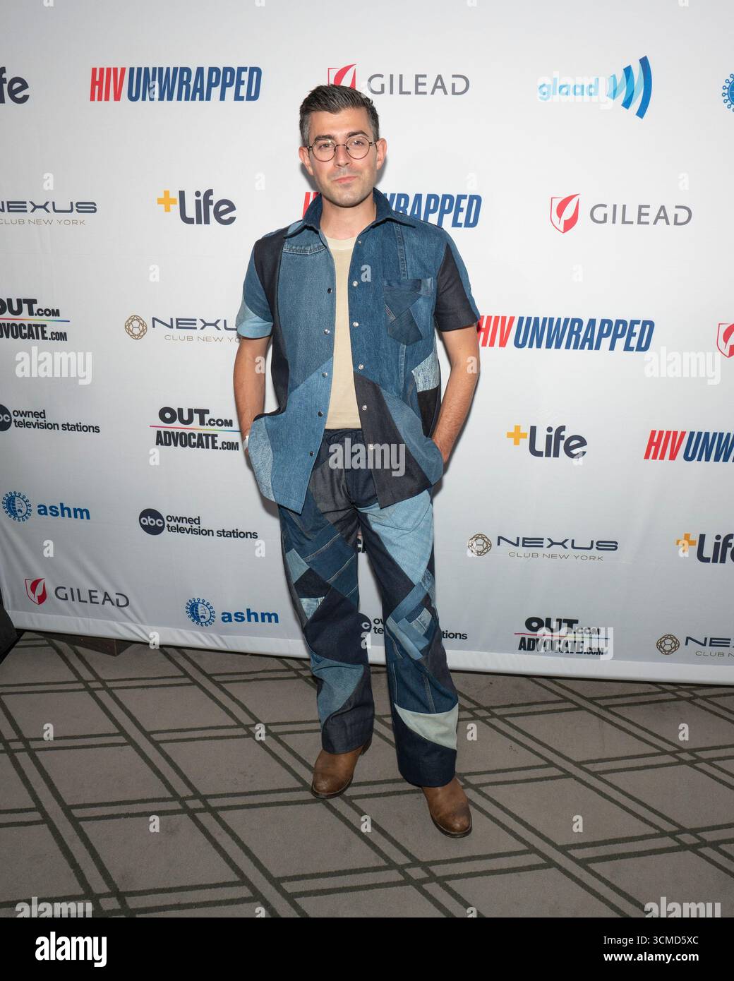John Friia attends HIV Unwrapped debut at NYFW at The Nexus Club in New ...