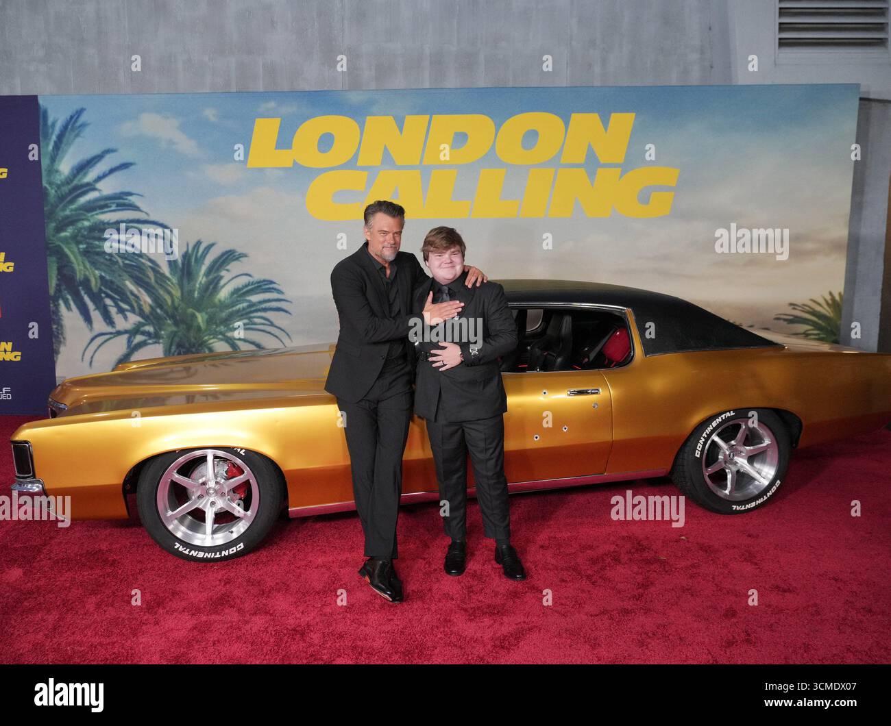 (L-R) Josh Duhamel and Jeremy Ray Taylor at the LONDON CALLING Los ...