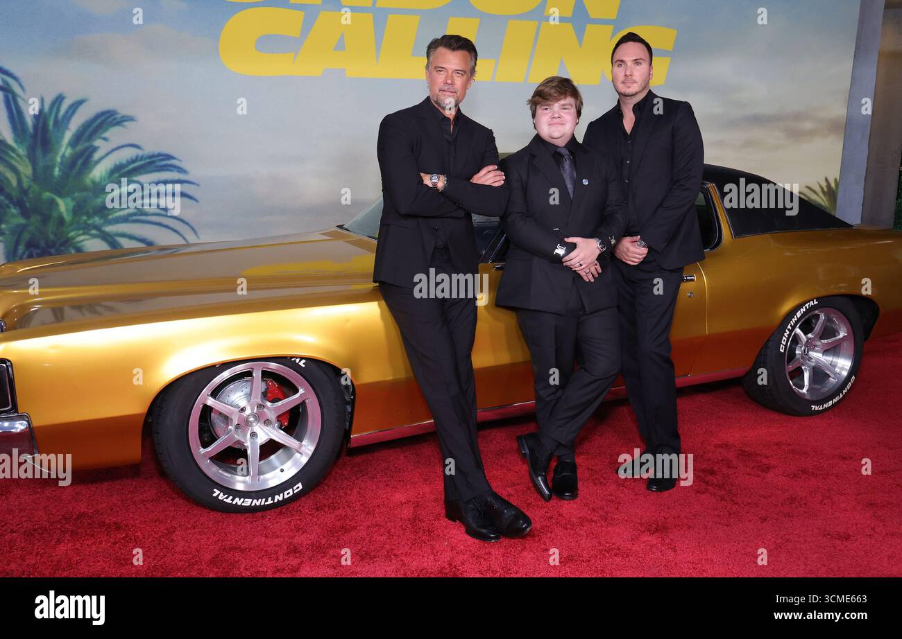 15 September 2025 . Los Angeles, California - Josh Duhamel, Jeremy Ray ...