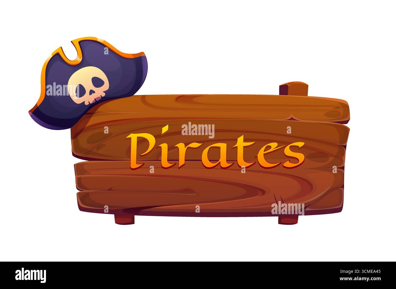 Skull emblem sits hi-res stock photography and images - Alamy