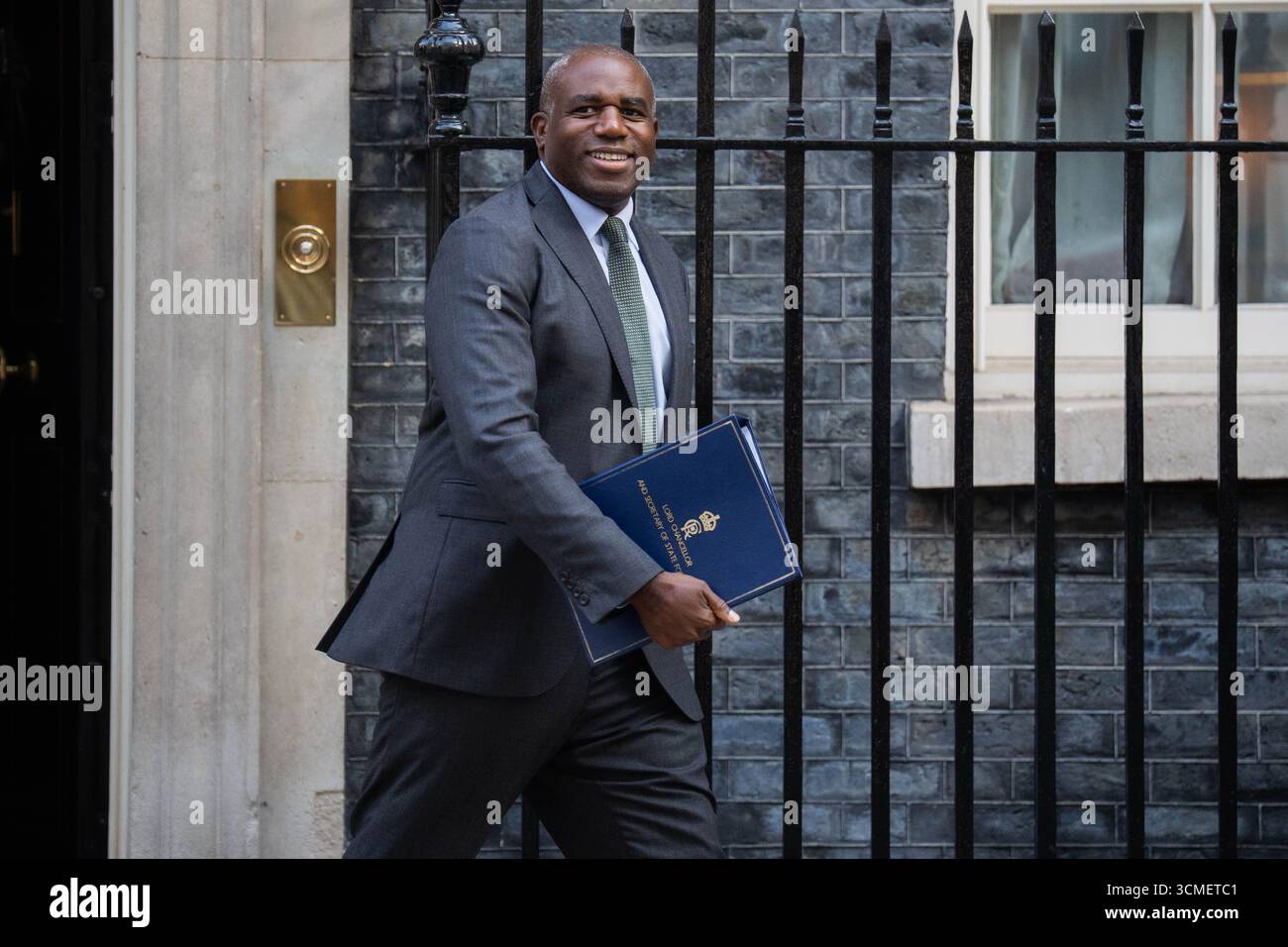 Justice Secretary and Deputy Prime Minister David Lammy leaves 10 ...