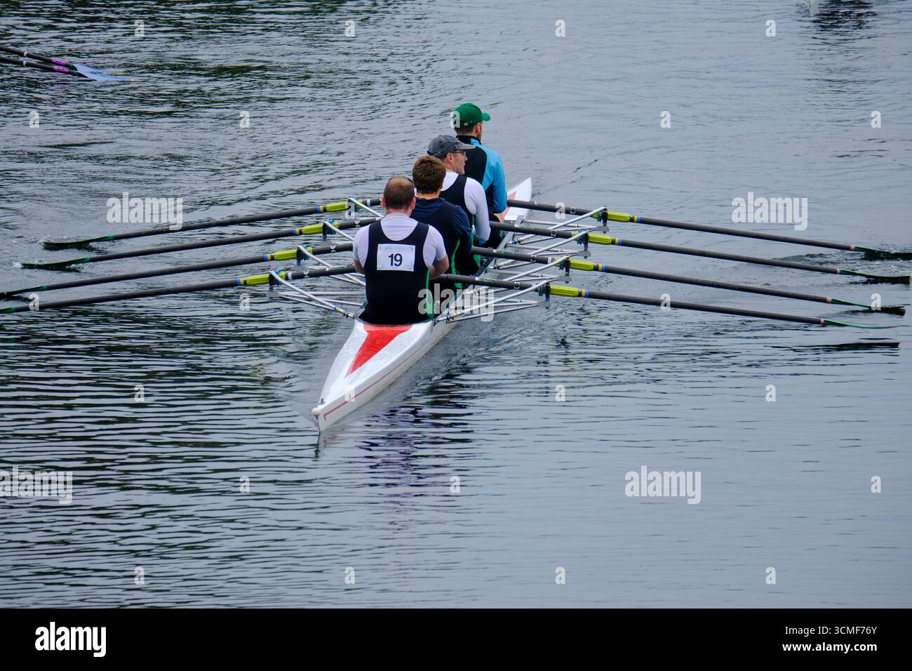 14 SEPT 2025 - Cambridge, UK - University and club rowers on the River ...
