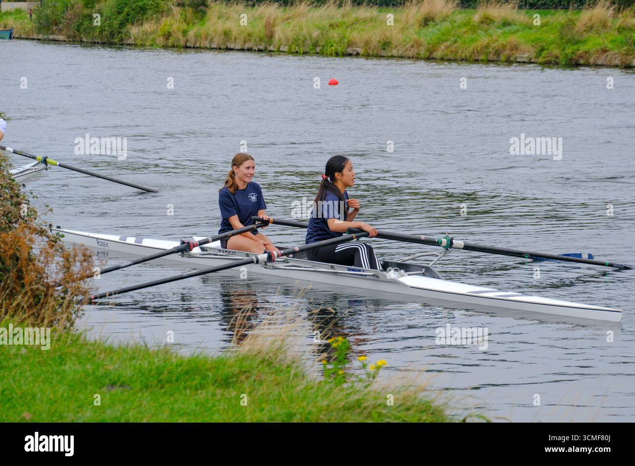14 SEPT 2025 - Cambridge, UK - University and club rowers on the River ...