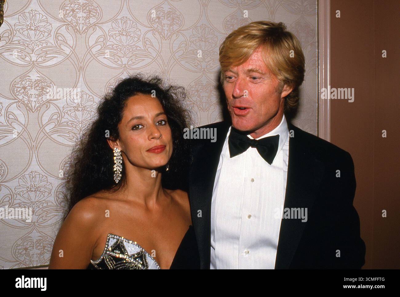 Sonia Braga and Robert Redford July 1987 Credit: Ralph Dominguez ...
