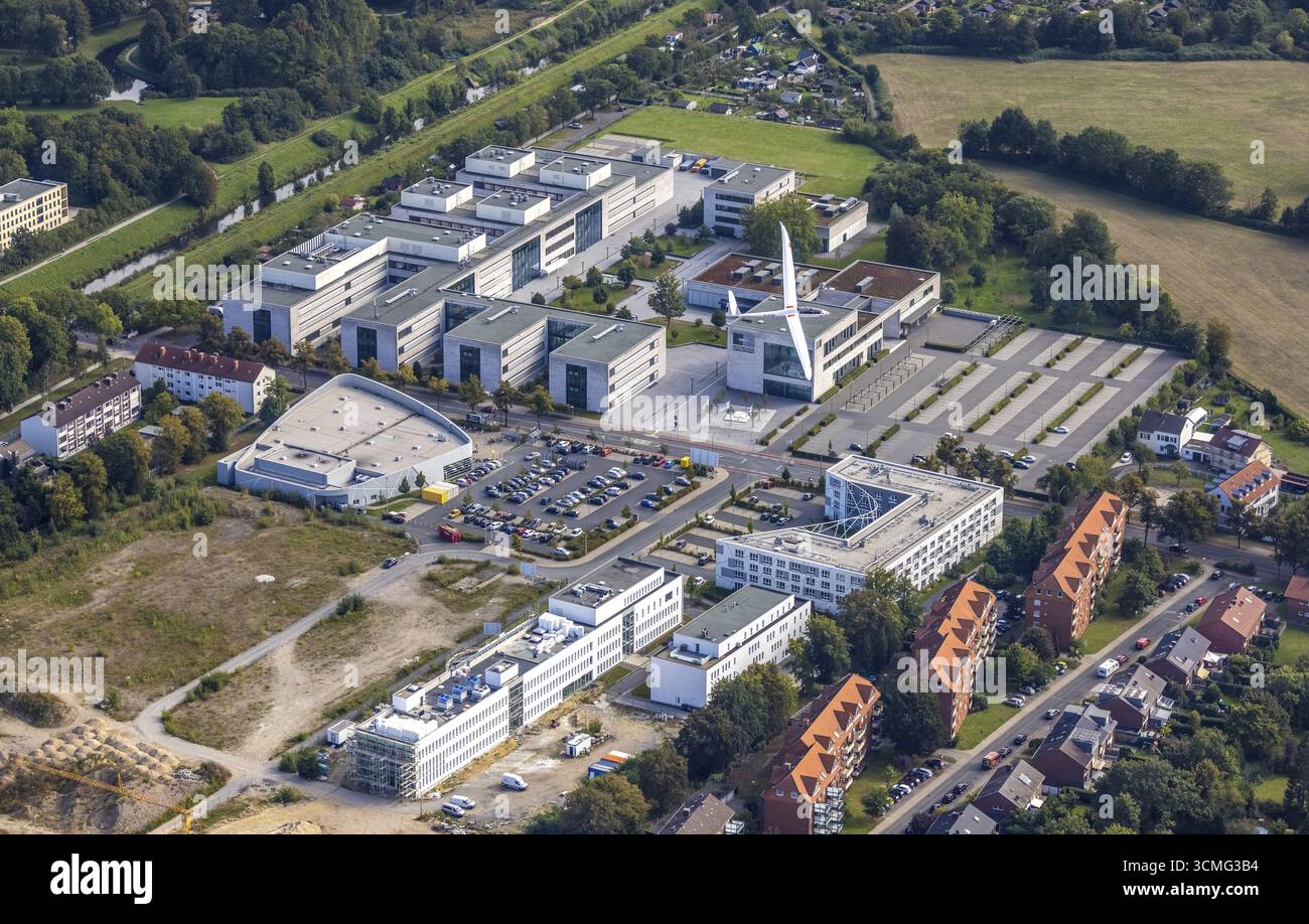 Science View Aerial view, Hamm-Lippstadt University of Applied Sciences and the ...