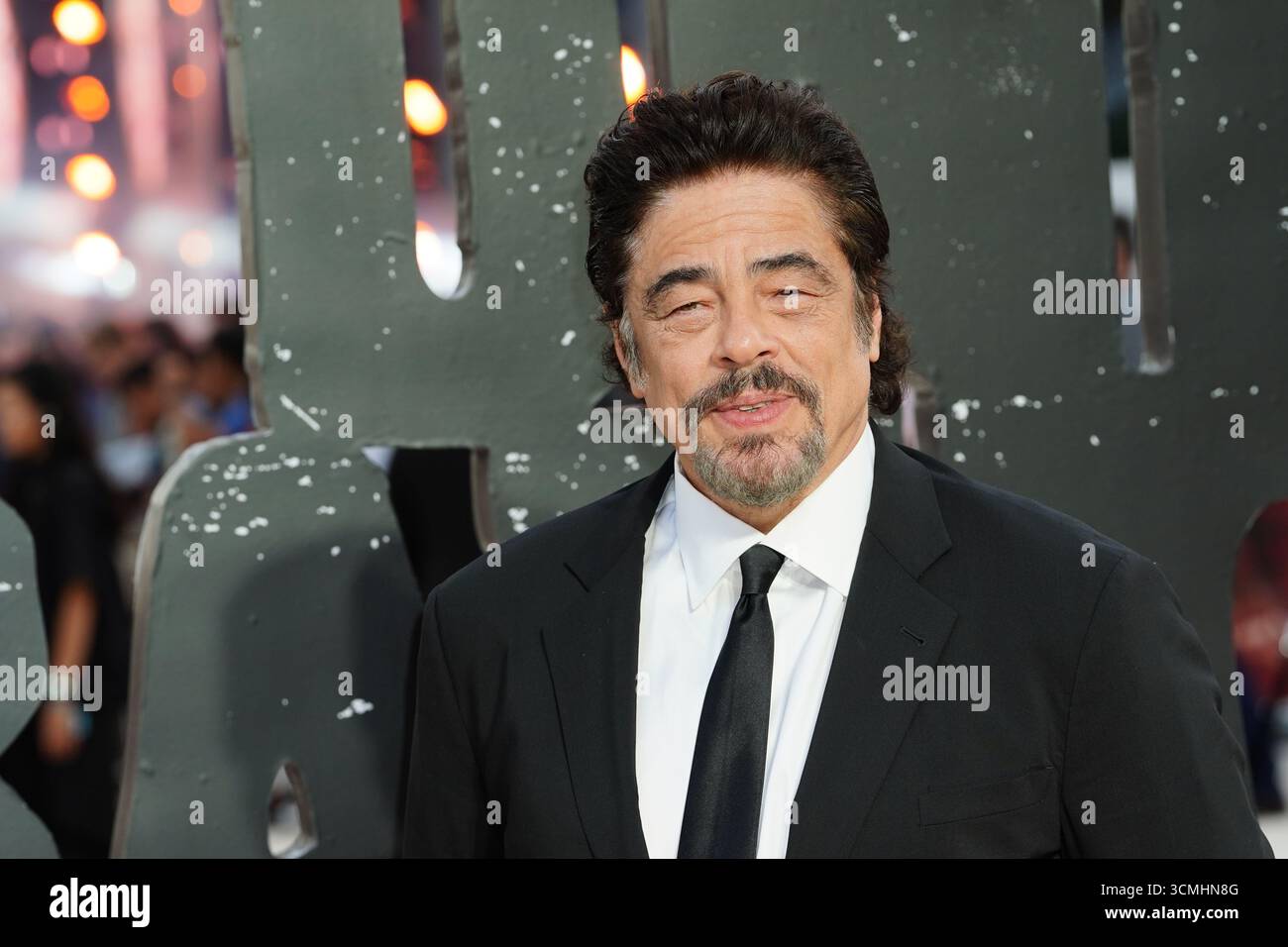 Benicio Del Toro Attends The Premiere Of One Battle After Another At Benicio Del Toro Attends The Premiere Of One Battle After Another At The Odeon Luxe In Leicester Square Central London Picture Date Tuesday September 16 2025 3CMHN8G 