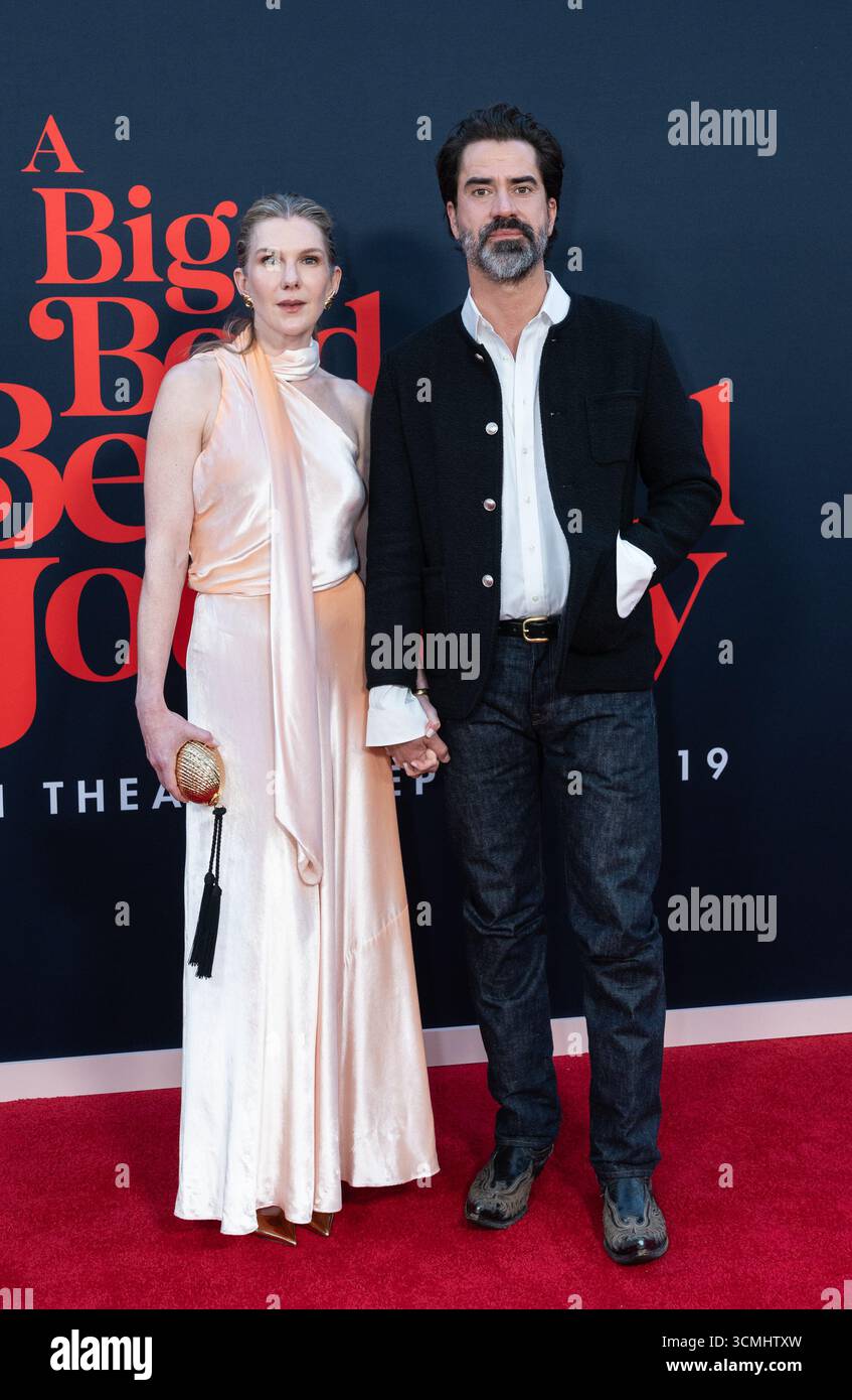 Lily Rabe and Hamish Linklater attend 'A Big Bold Beautiful Journey ...