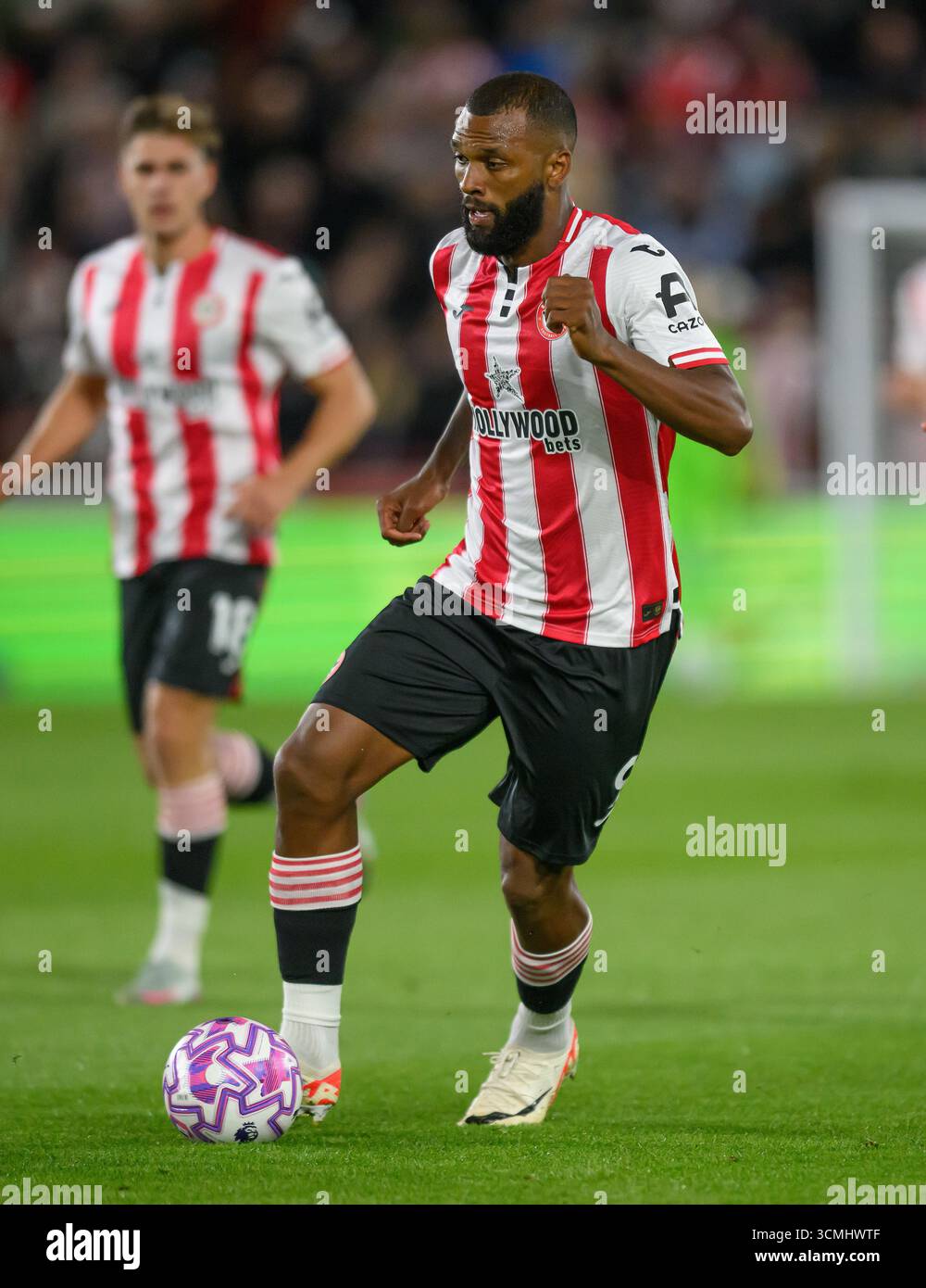 London, UK. 13th Sep, 2025. Brentford v Chelsea - Premier League - Gtech Community Stadium. Brentford's Igor Thiago in action. Picture Credit: Mark Pain/Alamy Live News Stock Photo