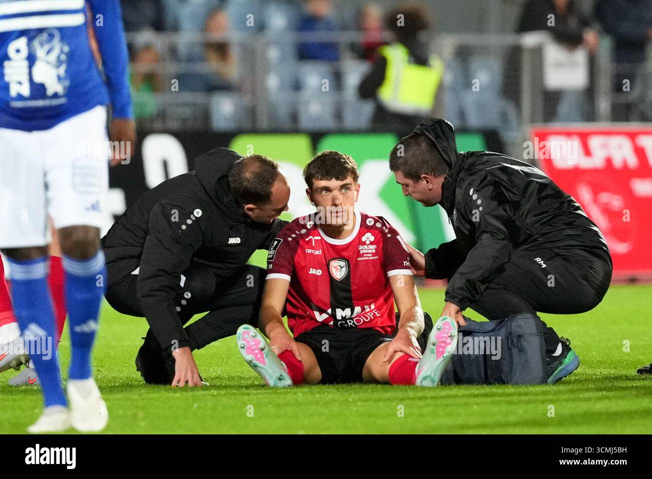 19 Nolan BINET (usbco) during the Ligue 2 BKT match between Boulogne ...