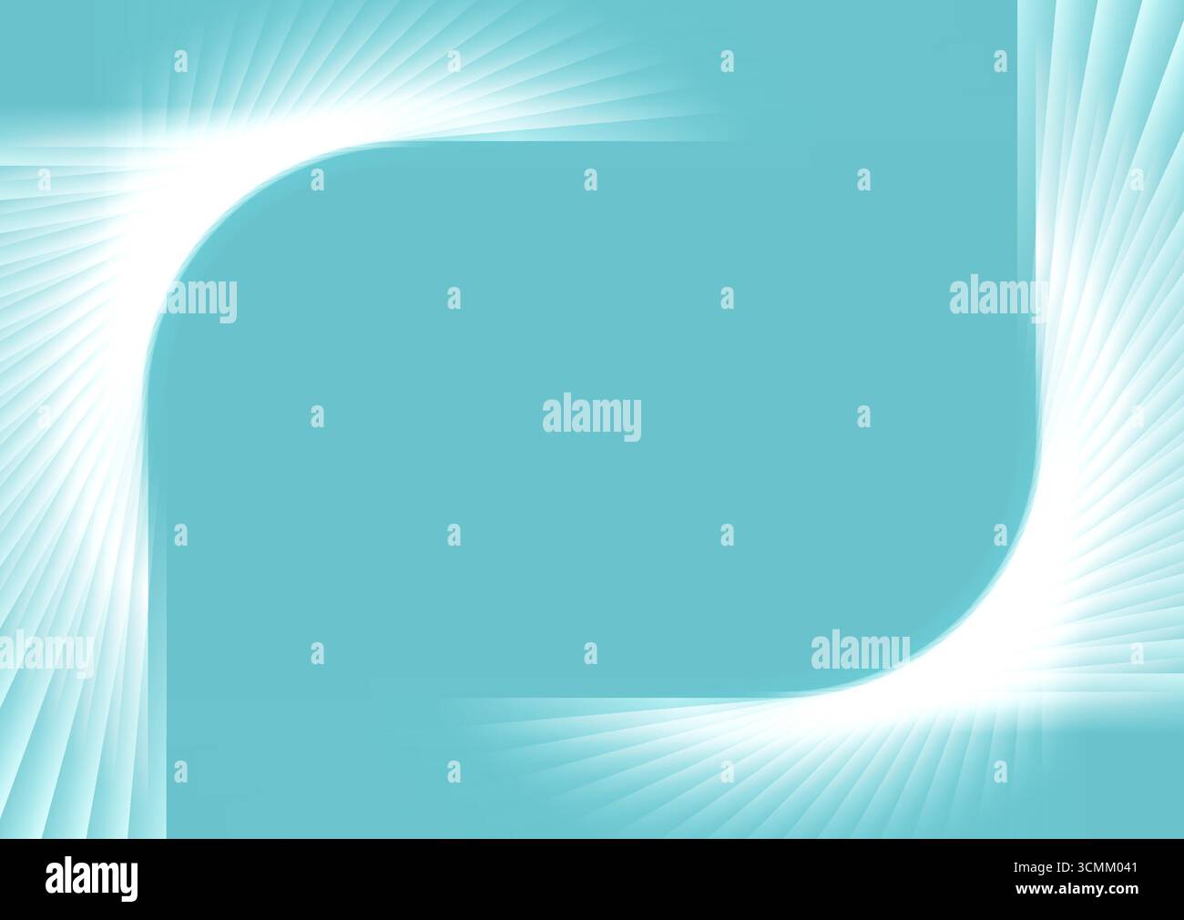 Quote speech bubble abstract blue glowing frame background. Vector design Stock Vector
