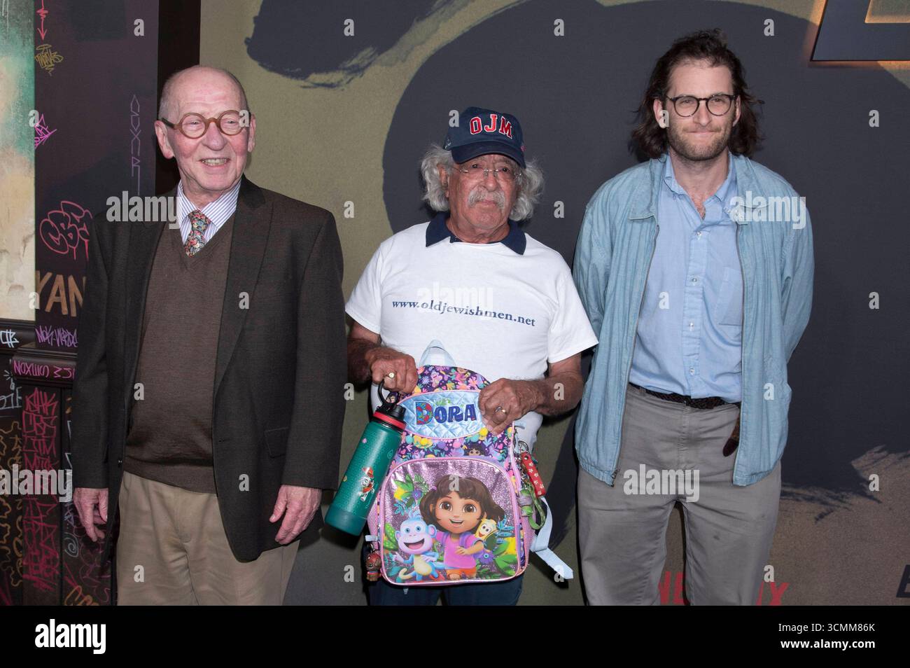 Ms Rinski Face Bob Terry, David Roffe und Noah Rinsky bei der Premiere der Netflix ...
