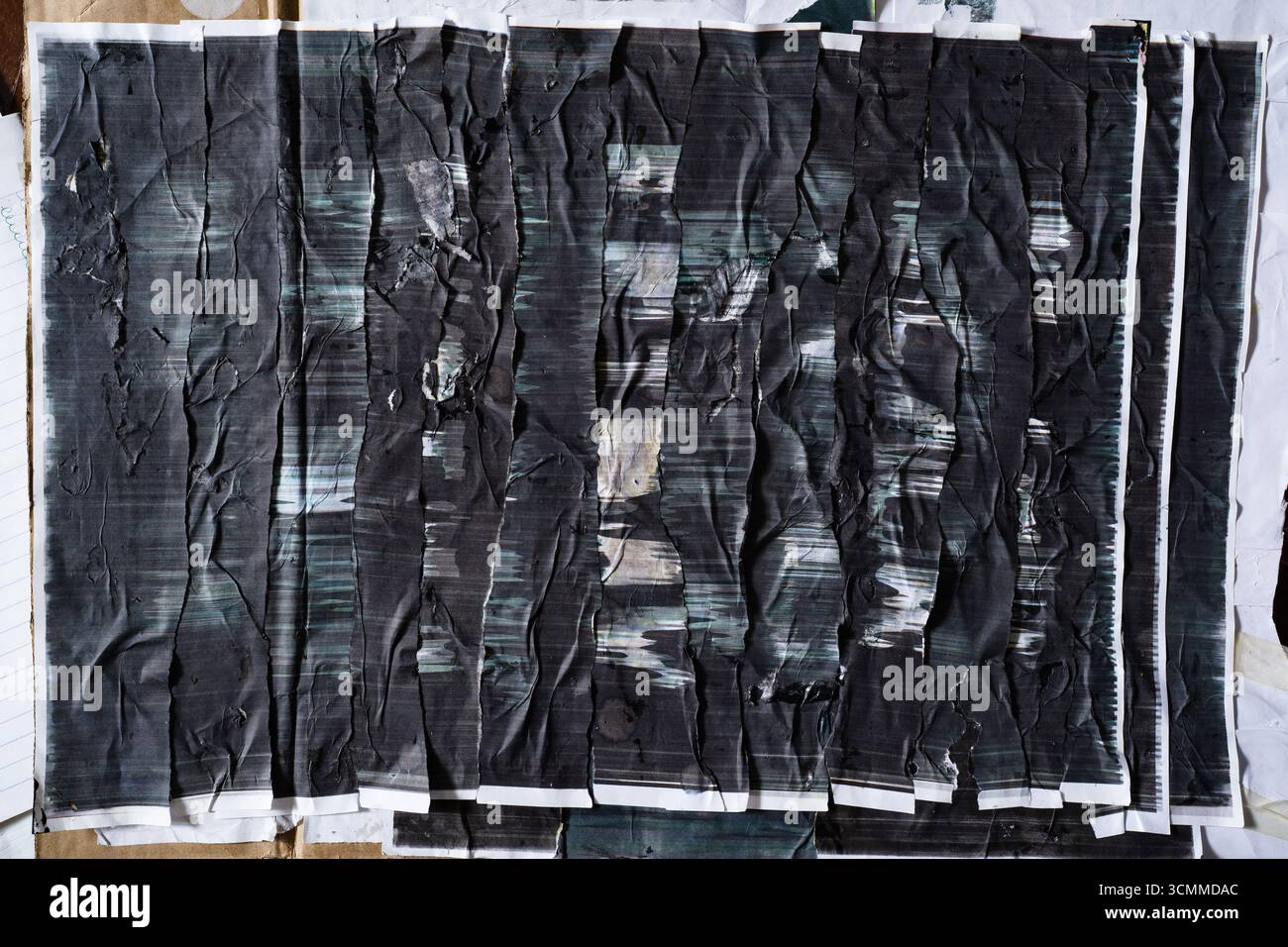 Assembled handmade paper hi-res stock photography and images - Alamy