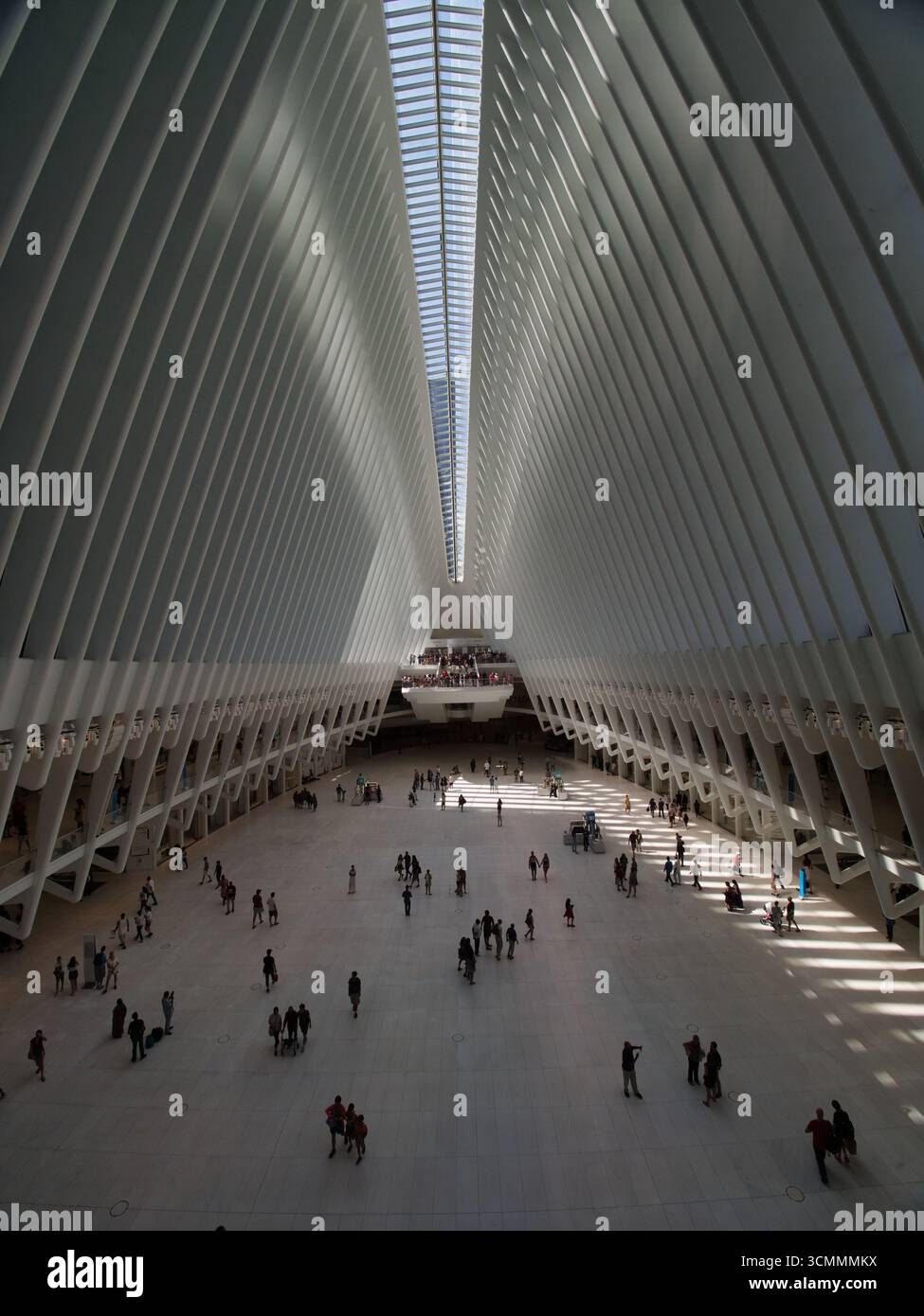 Inside the Iconic Oculus in New York City - Interior view of the iconic ...