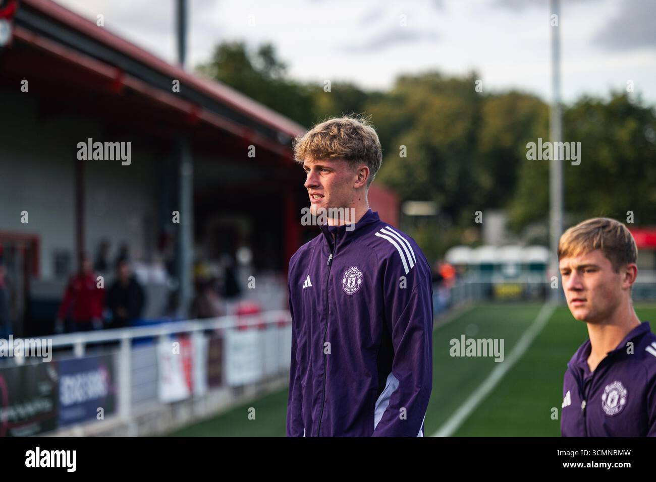 Fred Heath (13 Manchester United U21s) before the National League Cup ...