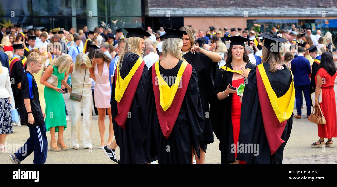 Cardiff Metropolitan University graduation day at the Millennium Centre ...