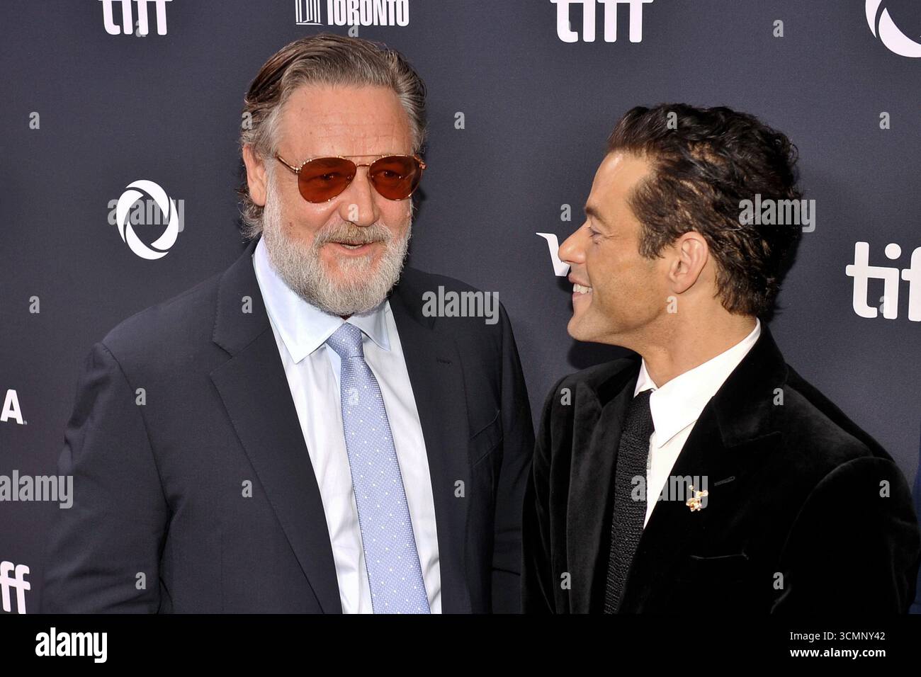 07 September 2025 Toronto Ontario Canada Russell Crowe Rami Malek 07 September 2025 Toronto Ontario Canada Russell Crowe Rami Malek