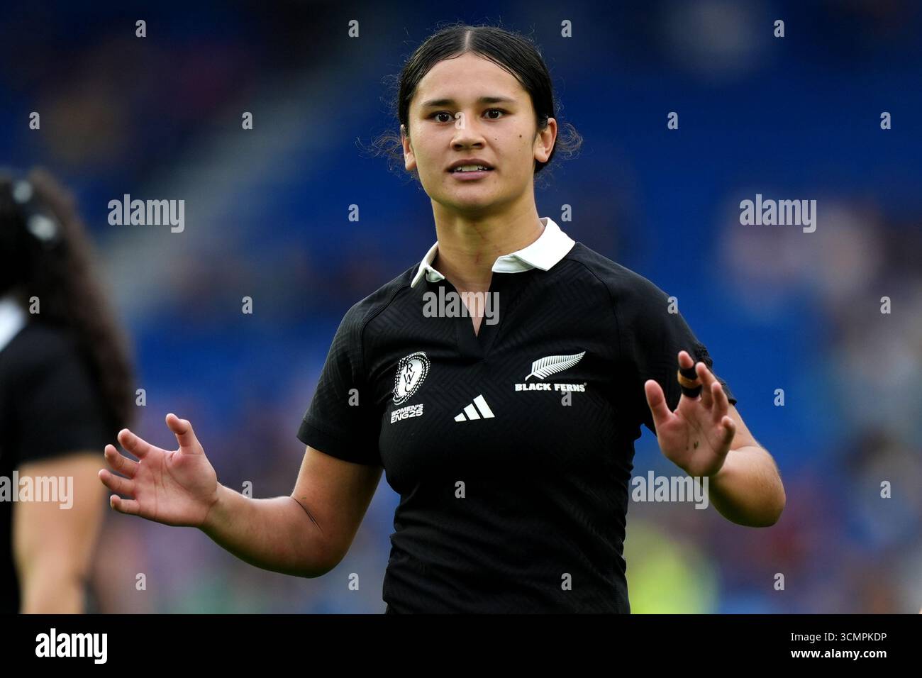 New Zealand's Braxton Sorensen-McGee after the Women's Rugby World Cup ...