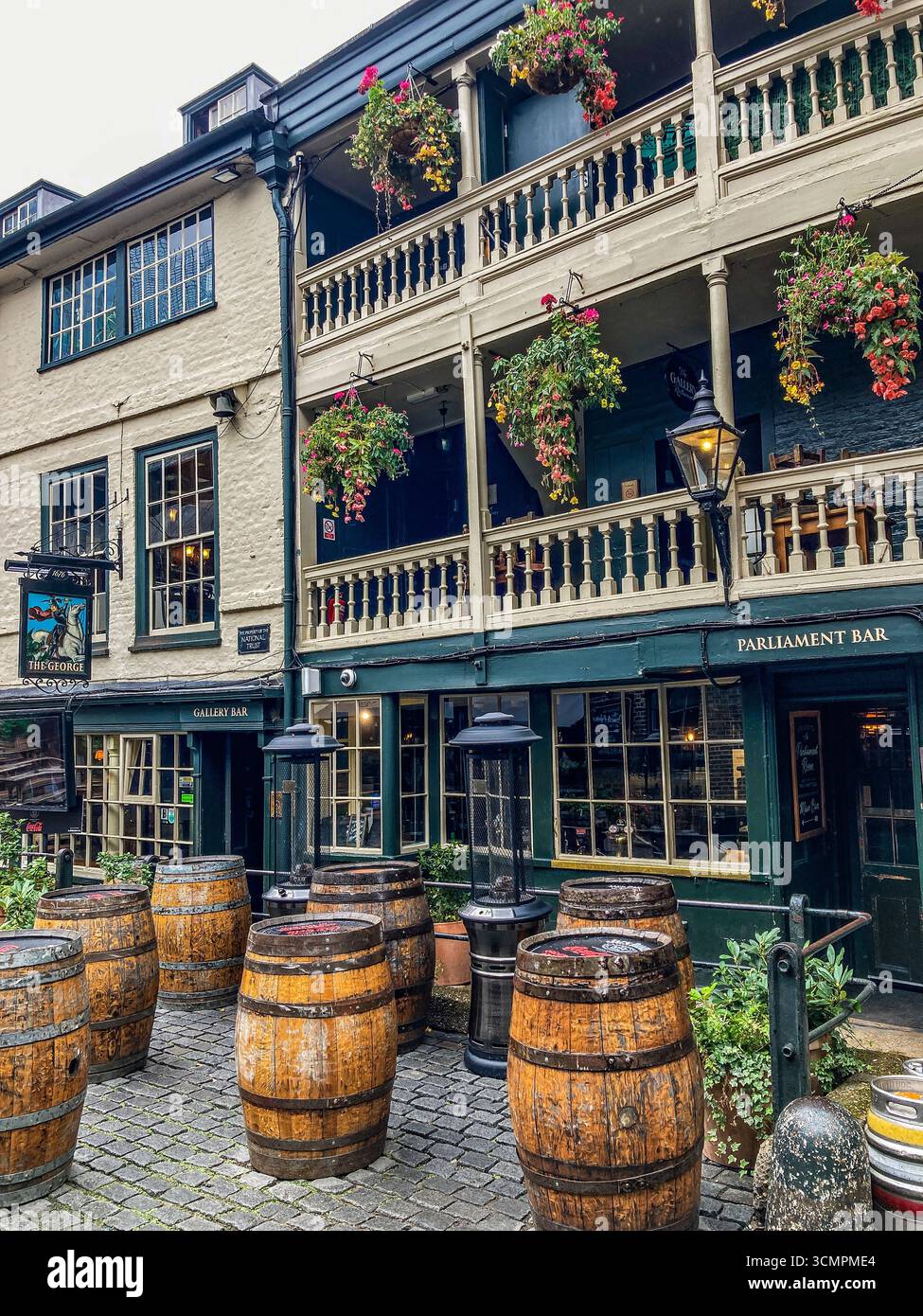 The George Inn, Southwark - Smartphone Captured Stock Image