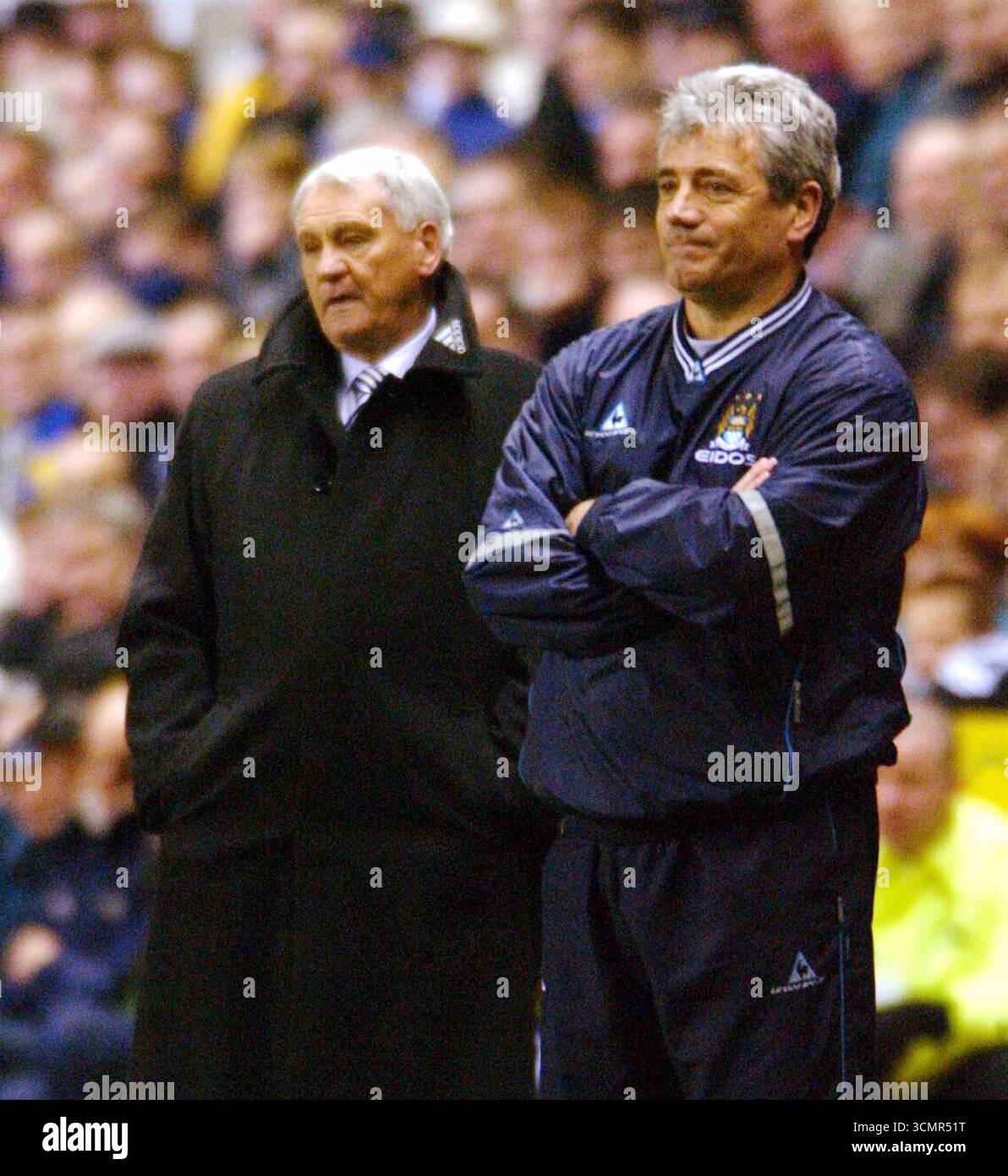 Former Newcastle manager Kevin Keegan alongside current United boss ...