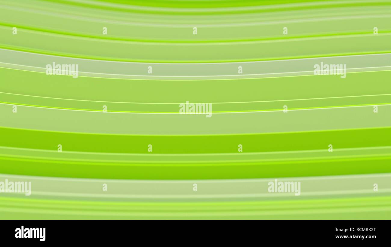 3d render abstract background with colorful waves in loop Stock Photo