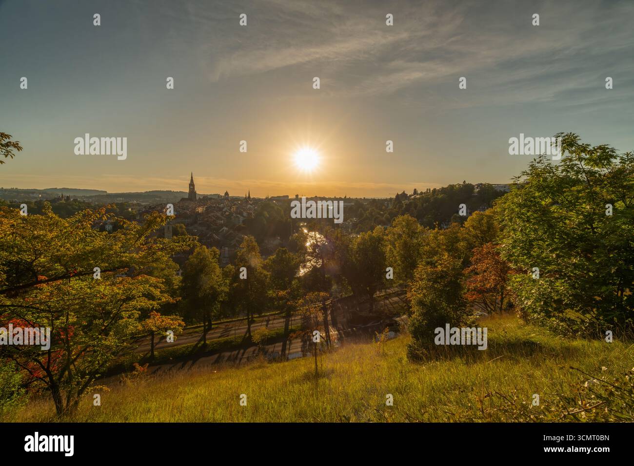 Capital of beautiful country in summer hot sunny days in Bern Switzerland 09 07 2025 Stock Photo