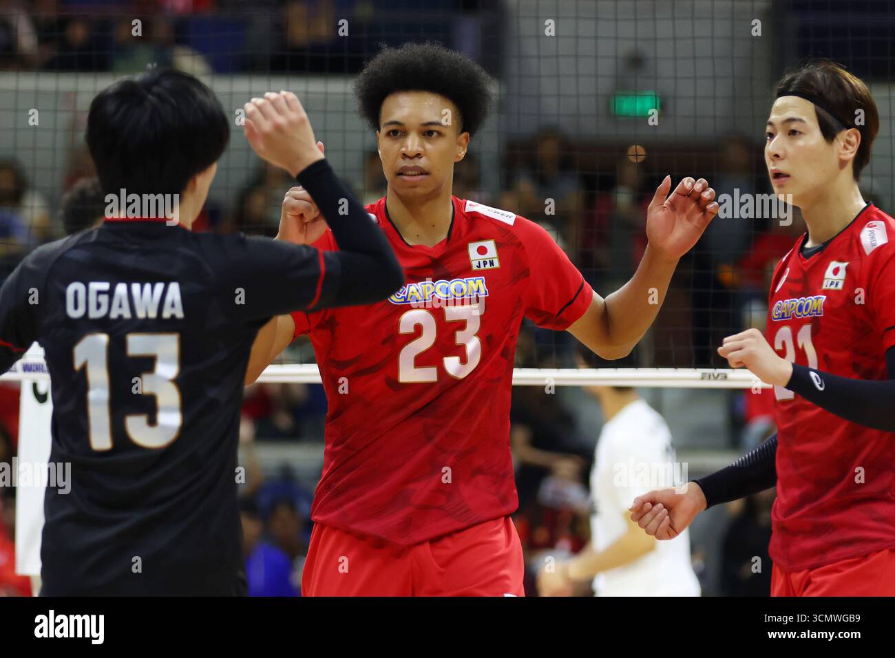(L-R) Larry Evbade-Dan, Motoki Eiro (JPN), SEPTEMBER 17, 2025 ...
