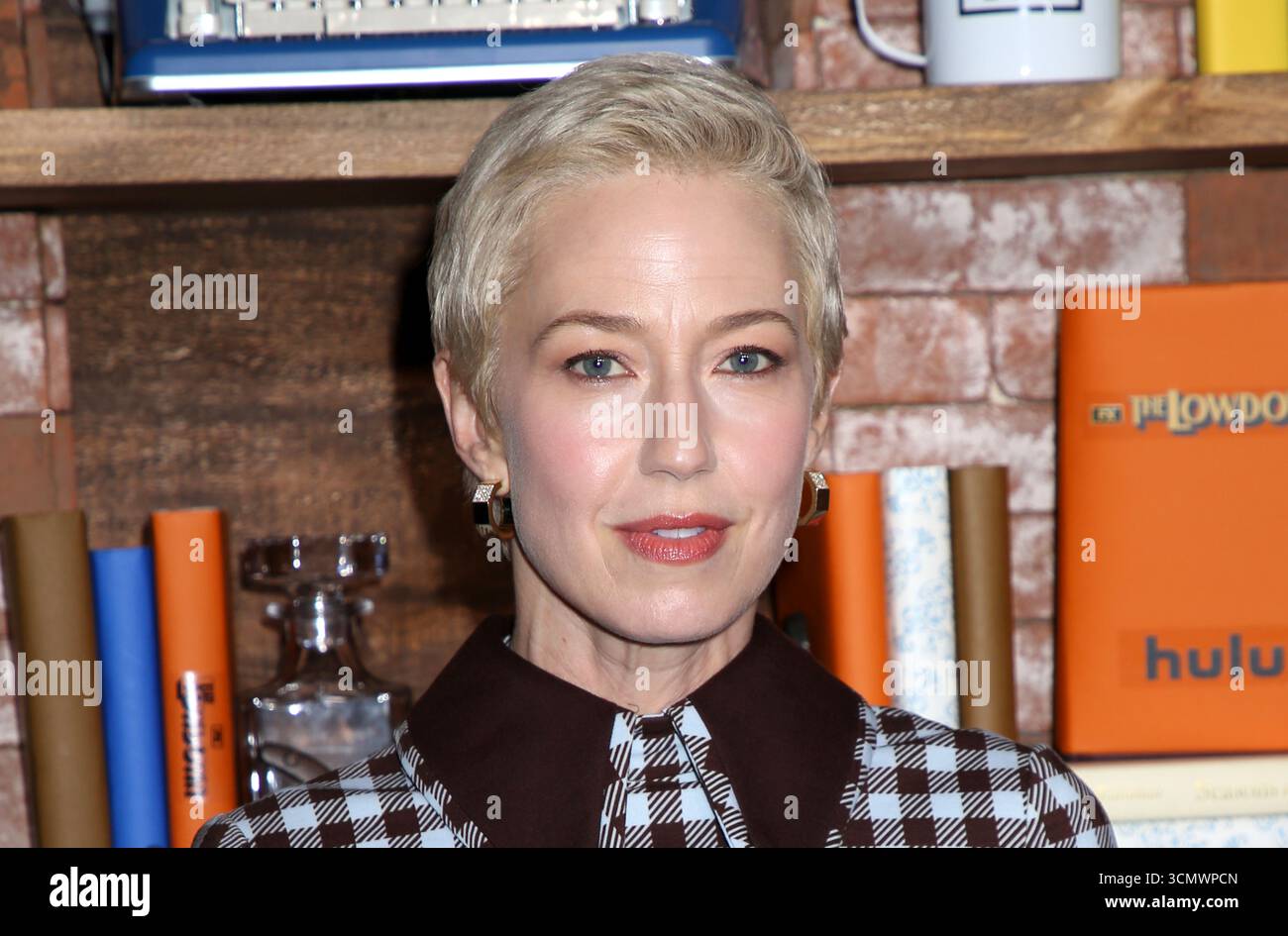 Carrie Coon Attending Fx S The Lowdown Premiere Held At The Brooklyn