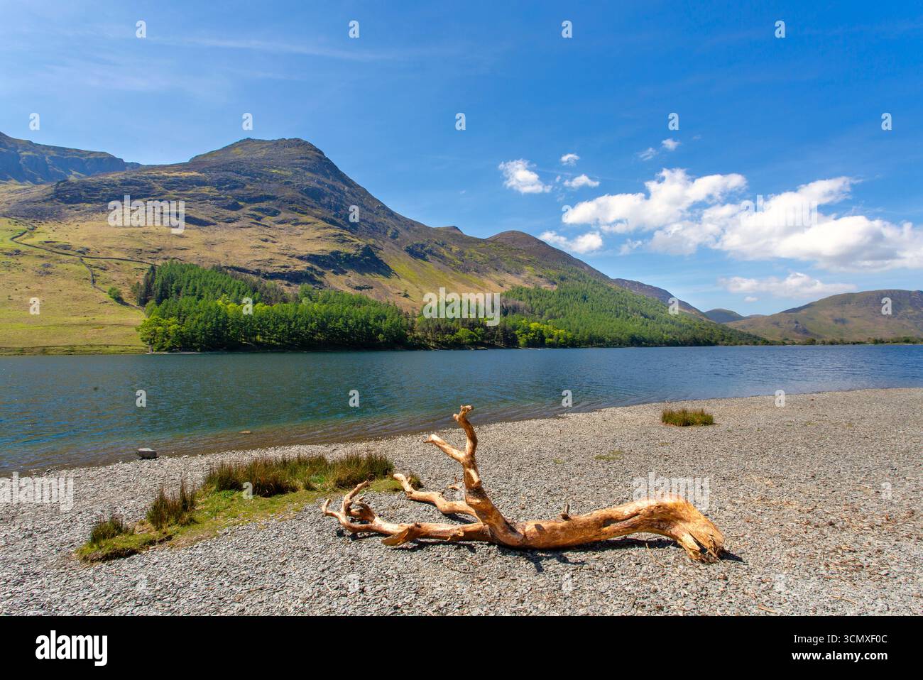 Buttermere lake in The Lake District, Cumbria, UK Stock Photo