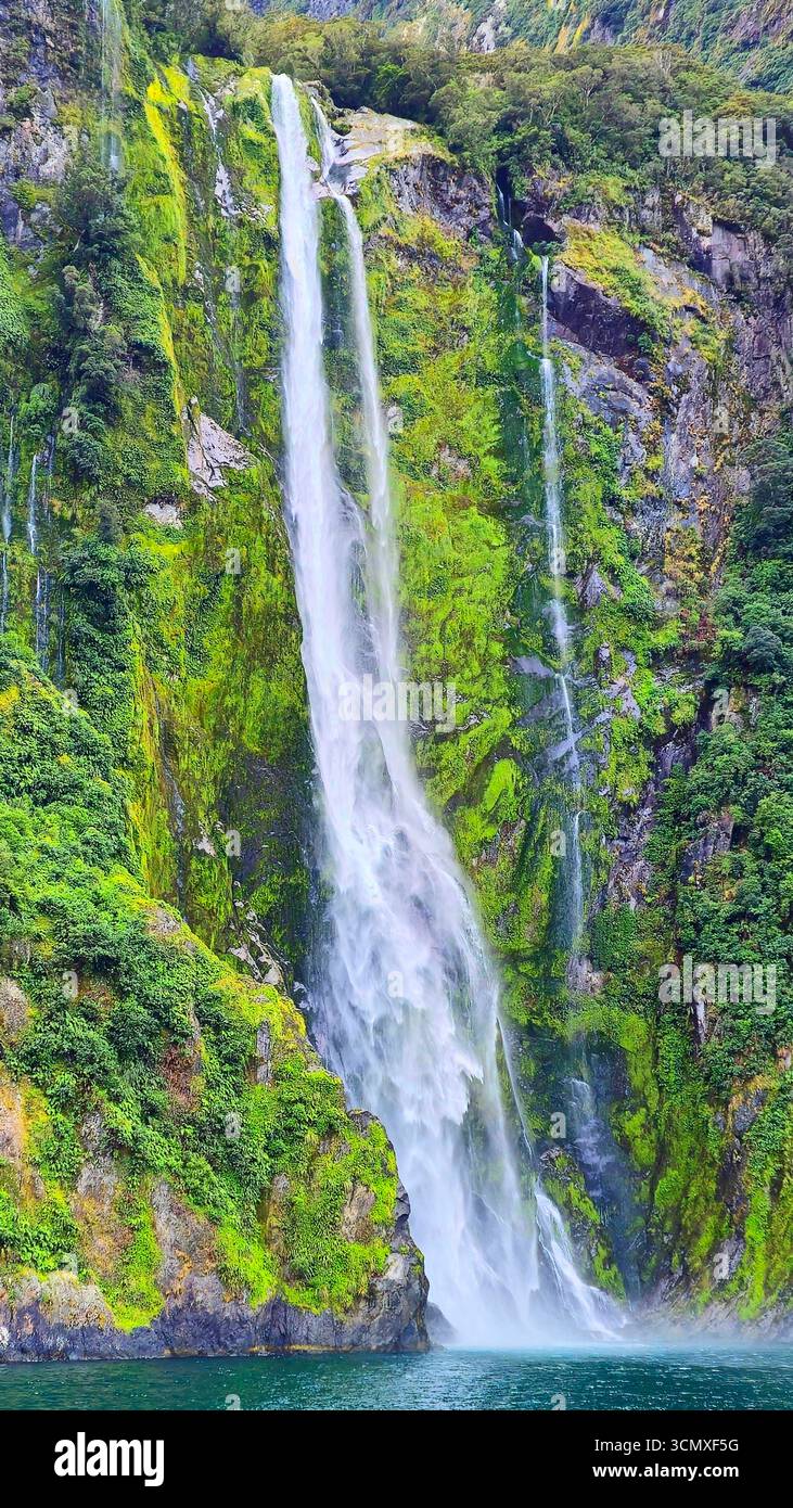Milford Sound, South Island, New Zealand Stock Photo